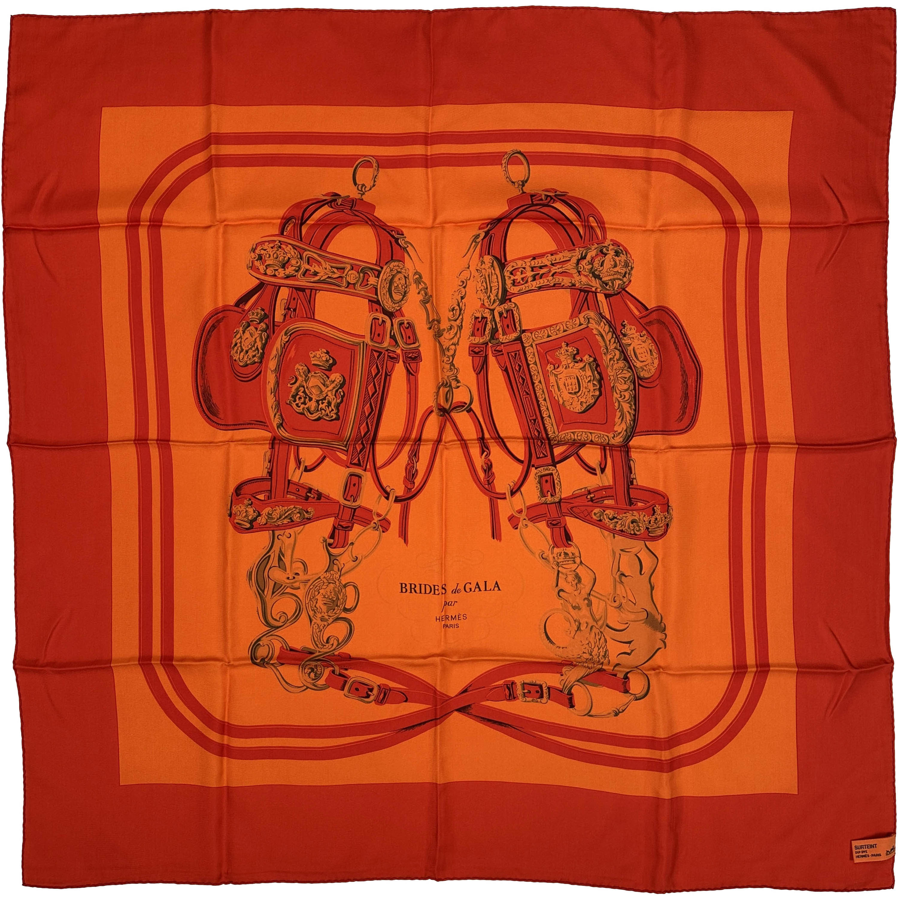 Hermès Brides de Gala Dip Dye 90