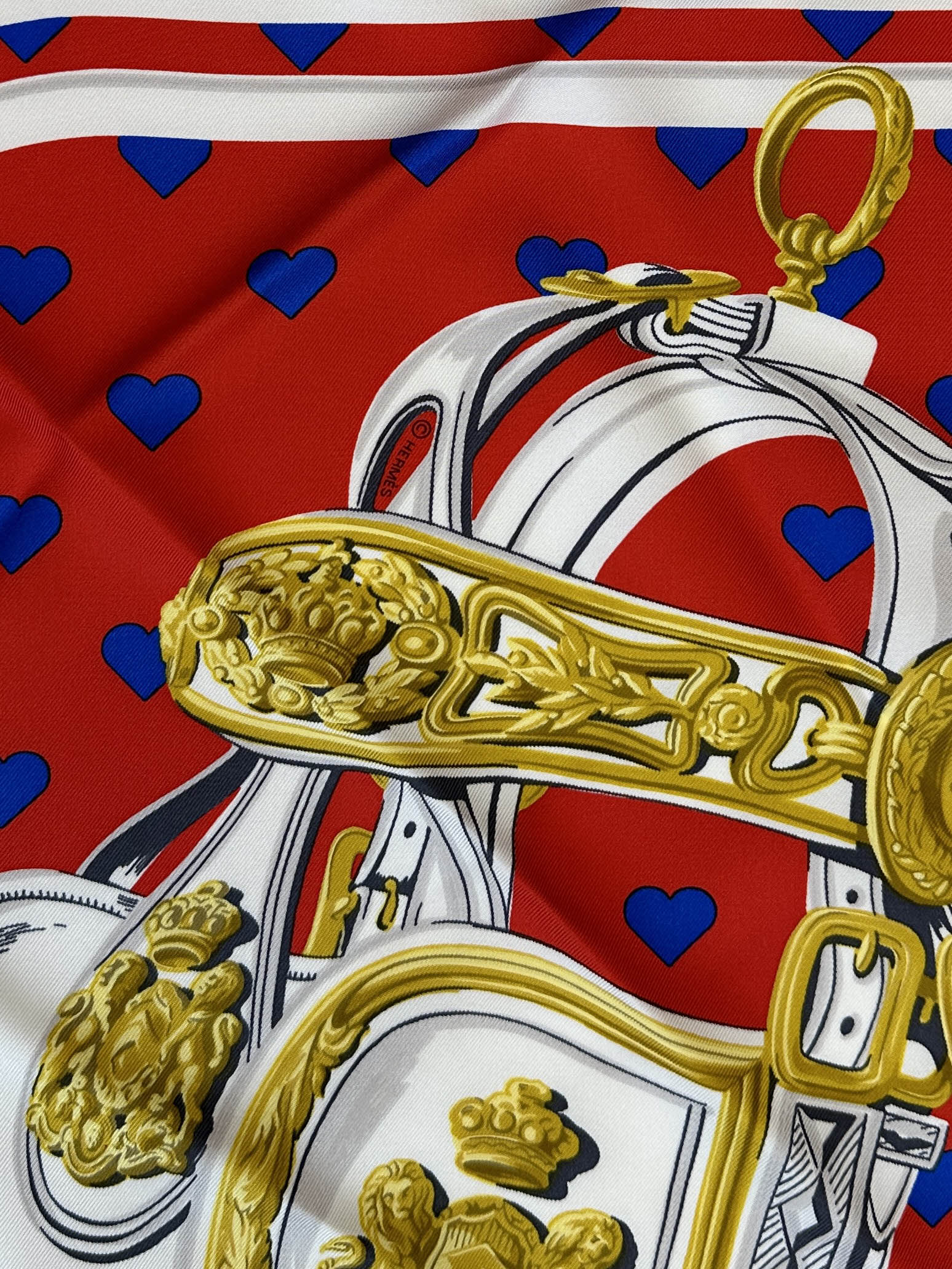 Hermès Brides de Gala Love 90