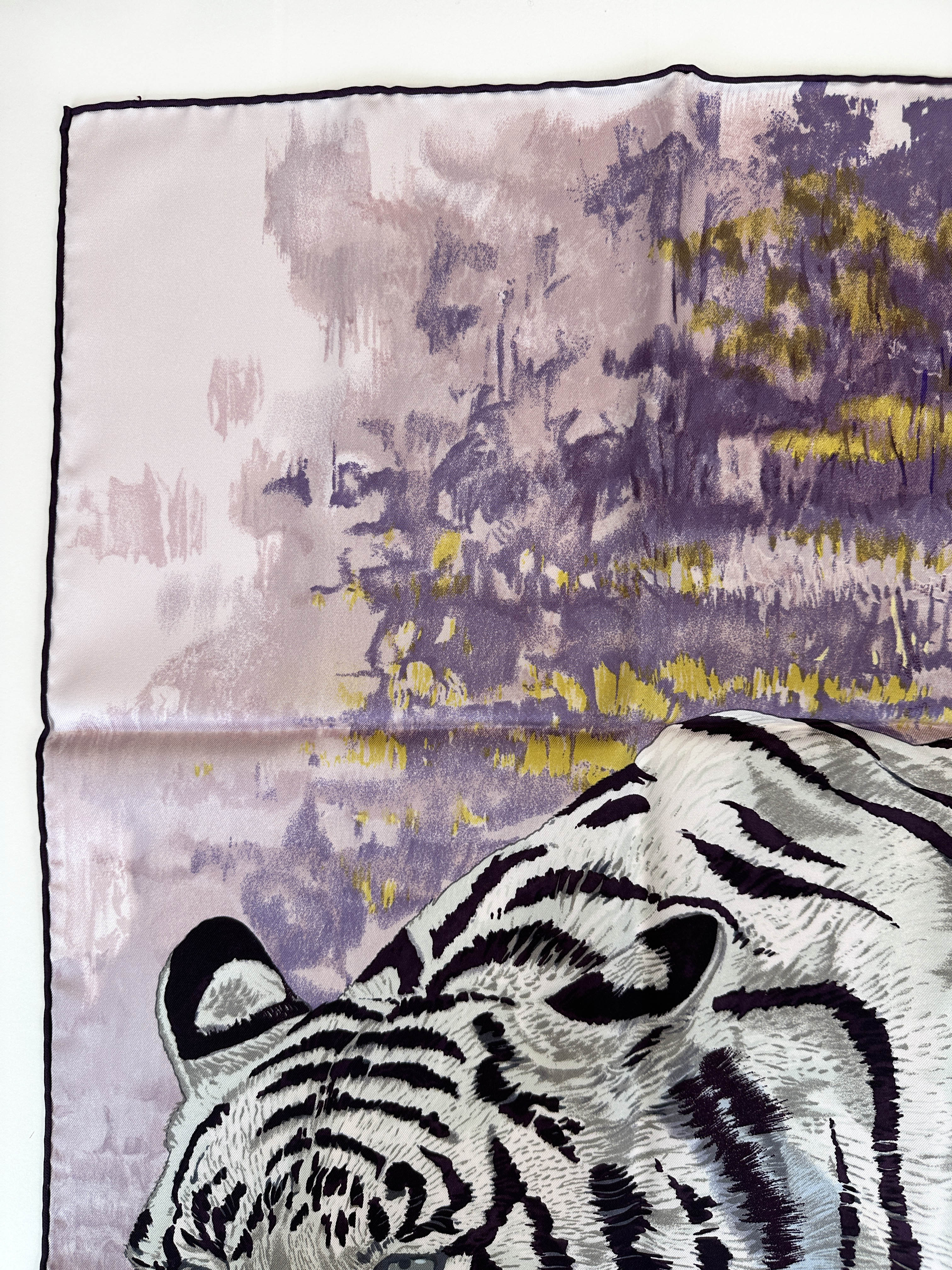 Hermès Tigre du Bengale 90