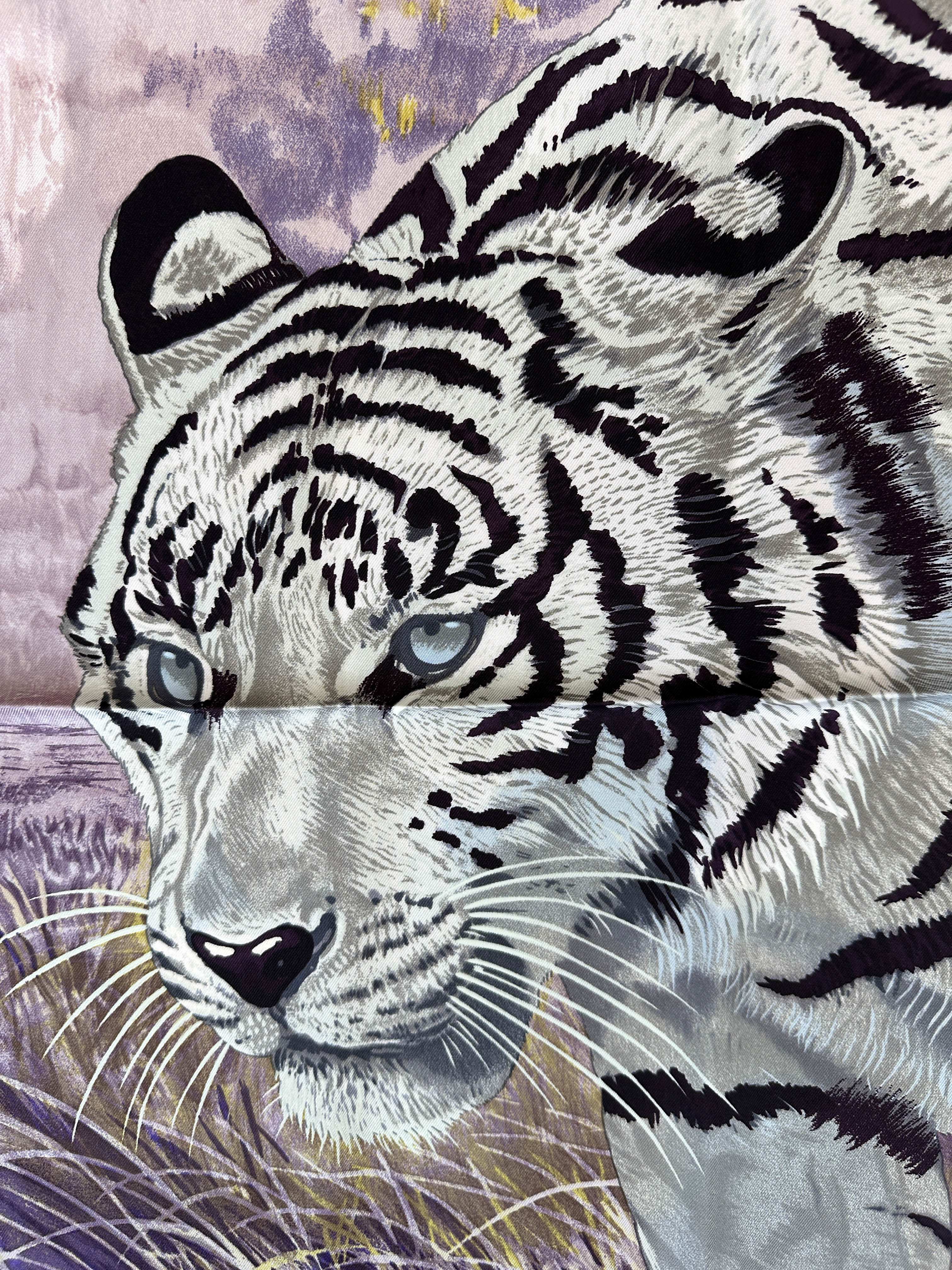 Hermès Tigre du Bengale 90