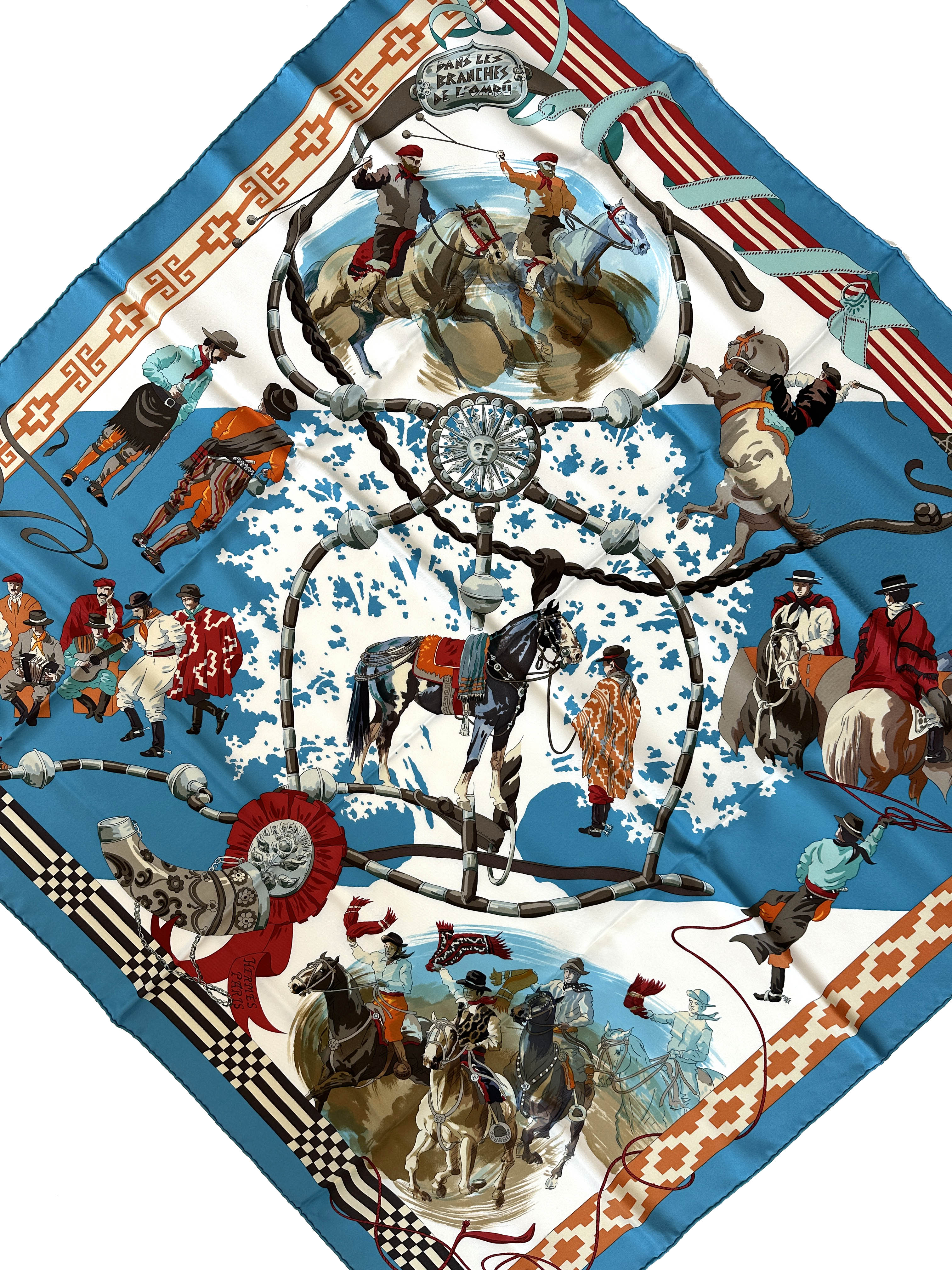 Hermès Dans Les Branches de l'Ombu 90