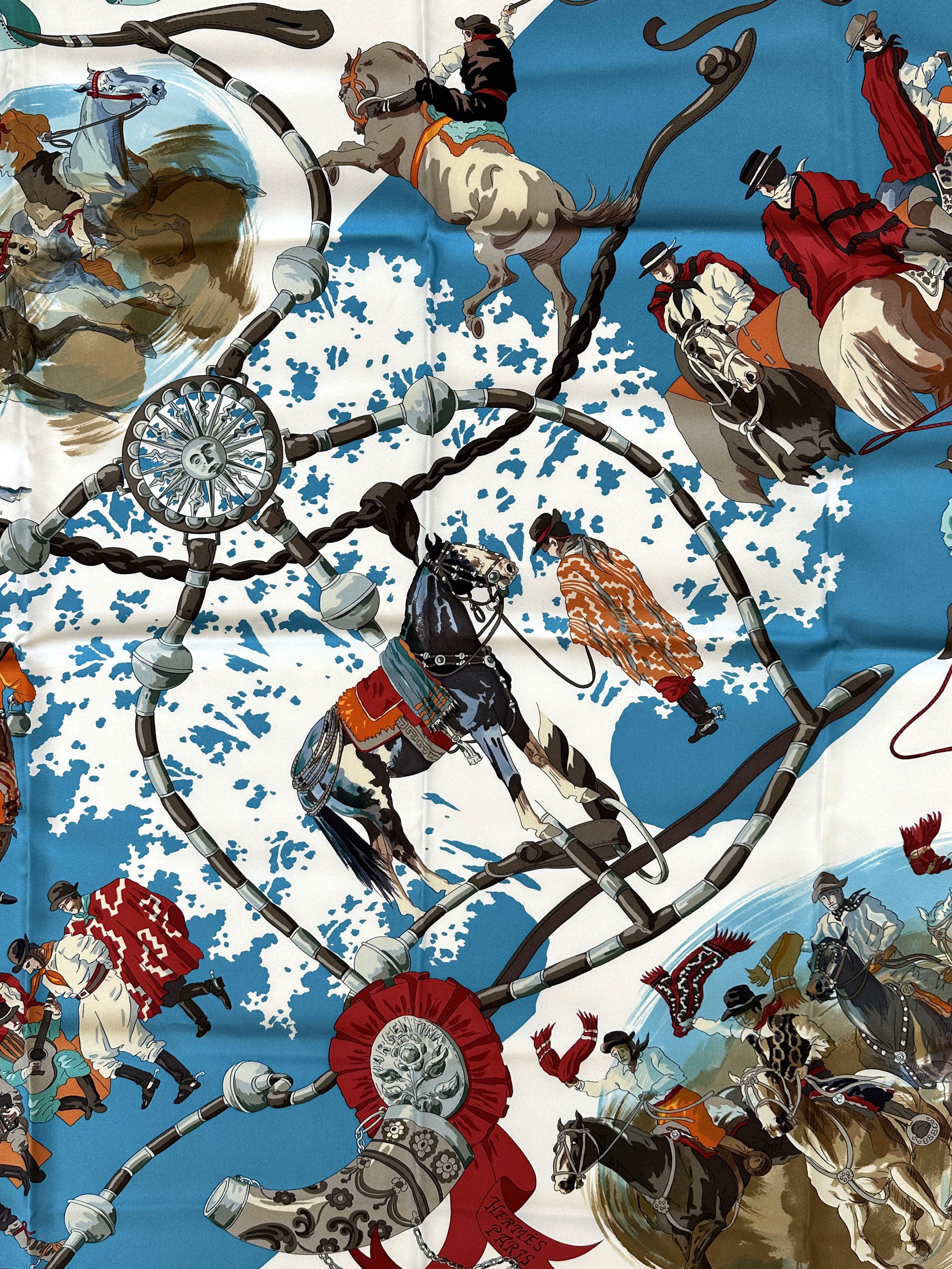 Hermès Dans Les Branches de l'Ombu 90