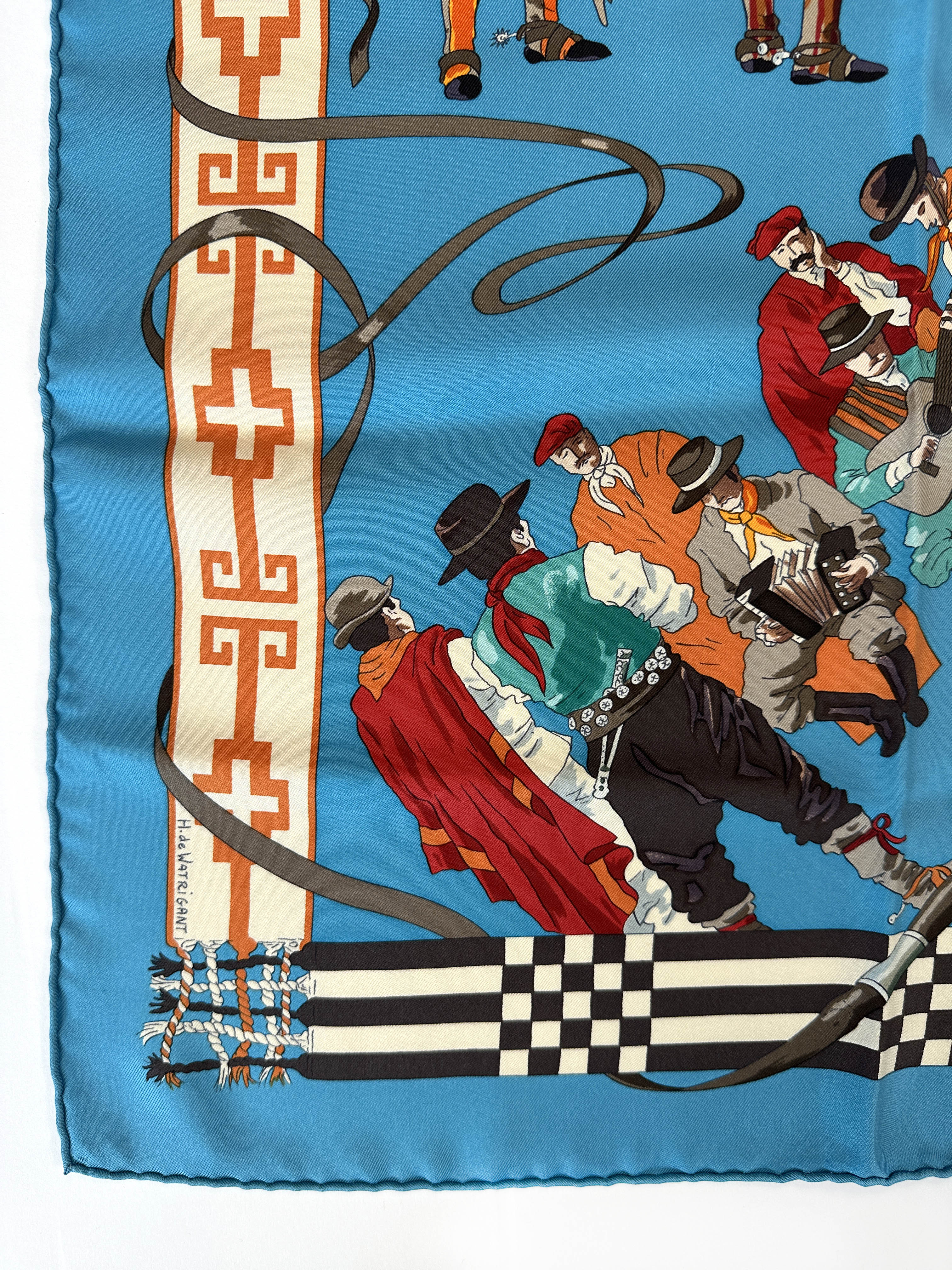 Hermès Dans Les Branches de l'Ombu 90