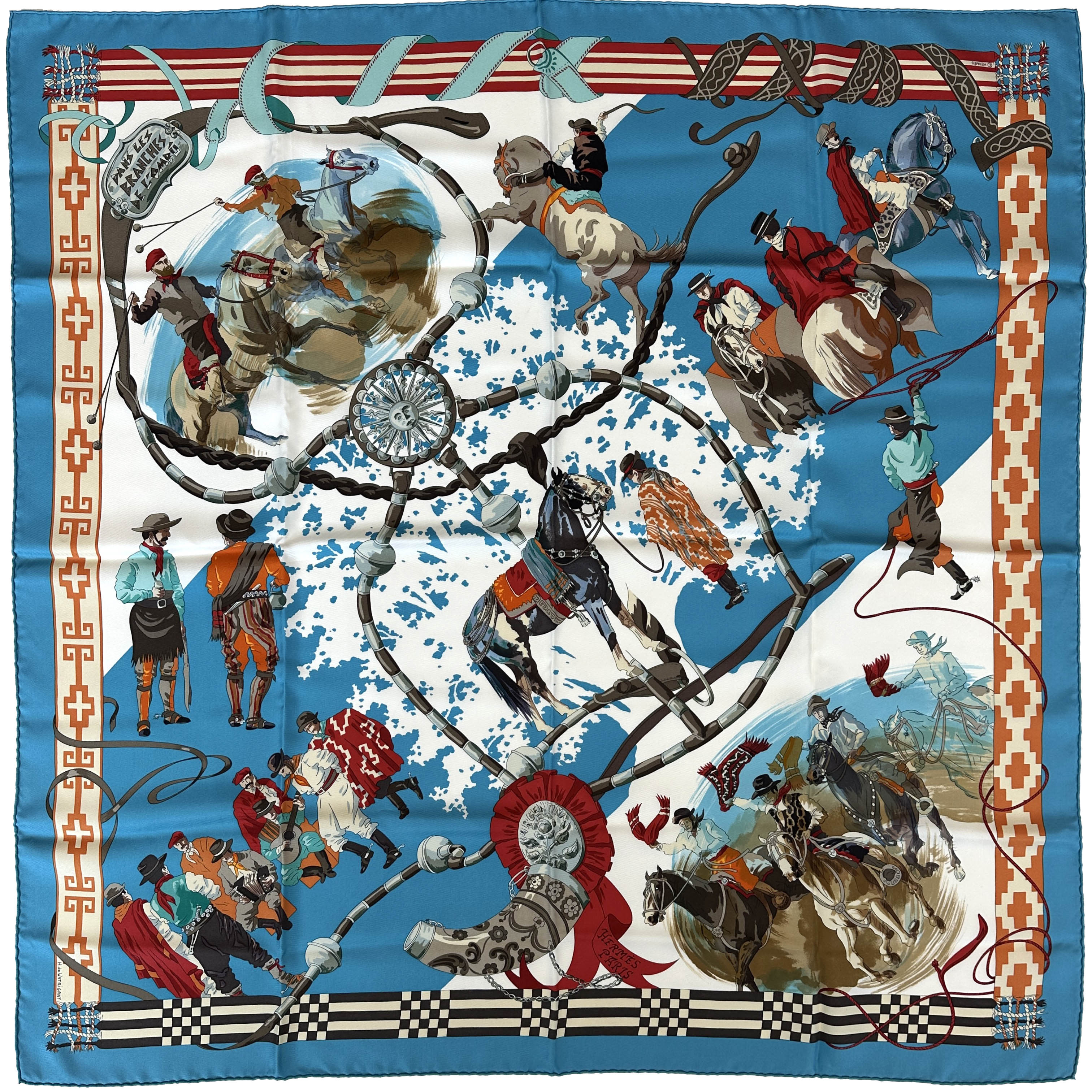 Hermès Dans Les Branches de l'Ombu 90