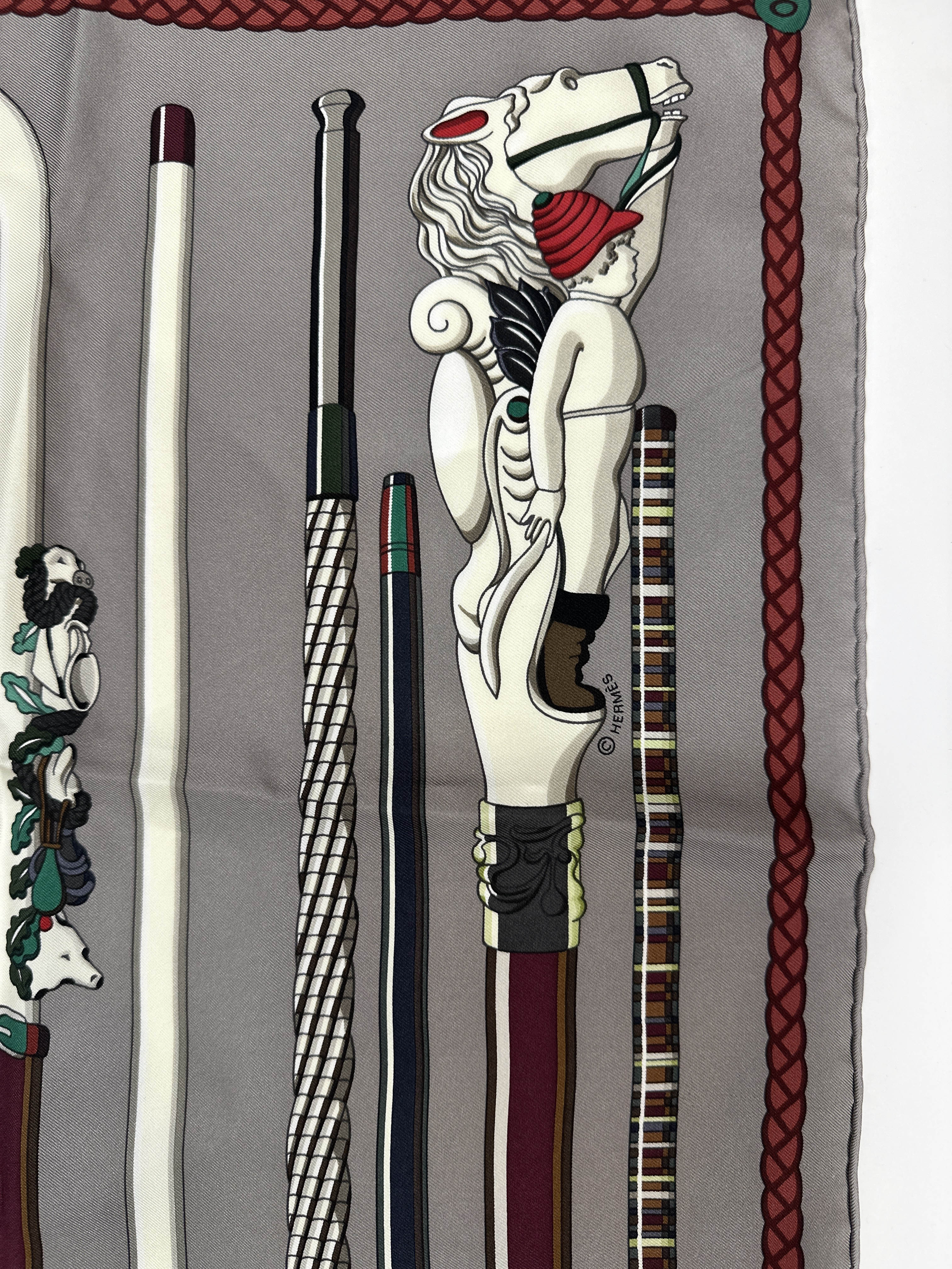 Hermès Les Cannes 90