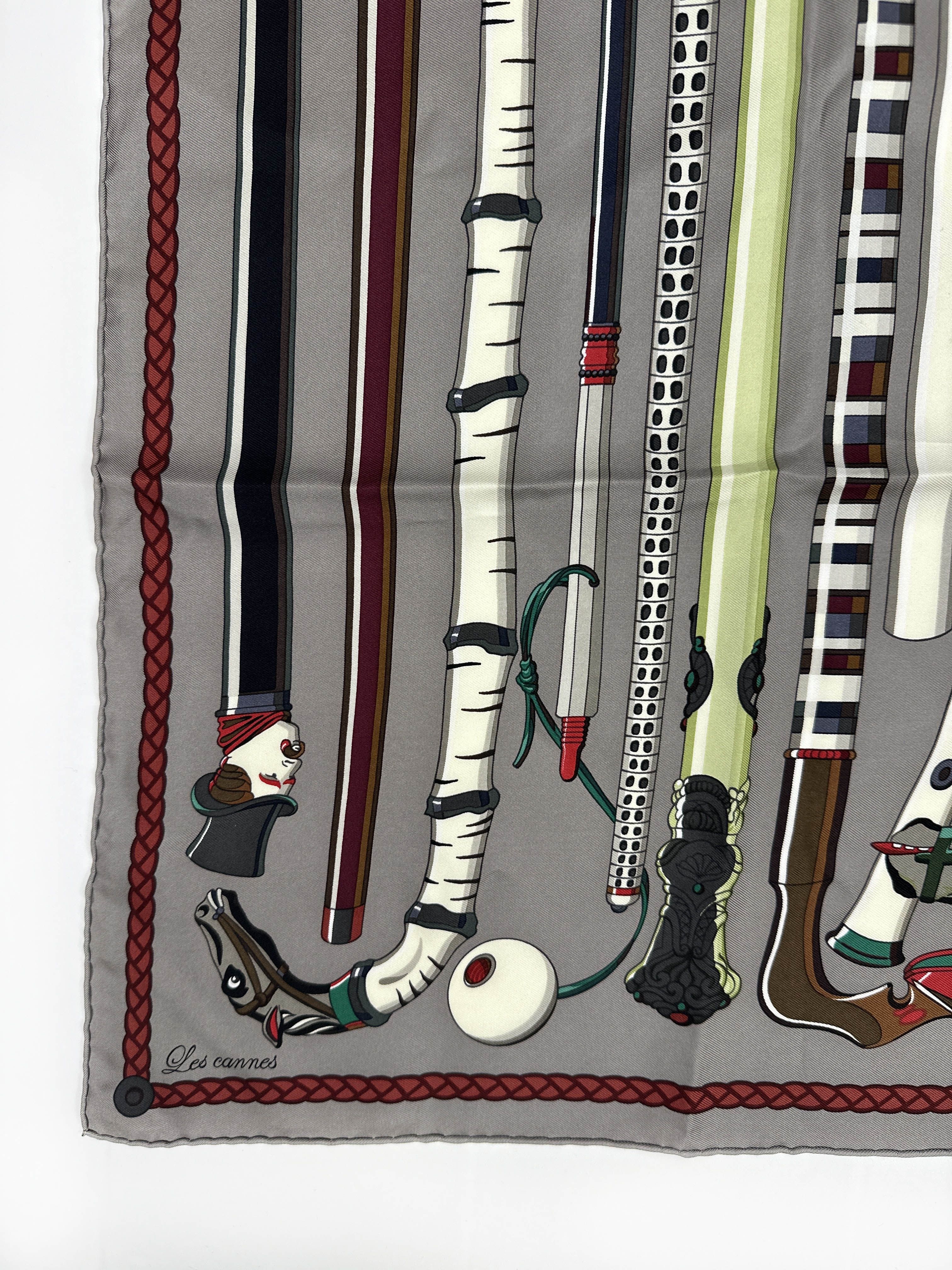 Hermès Les Cannes 90