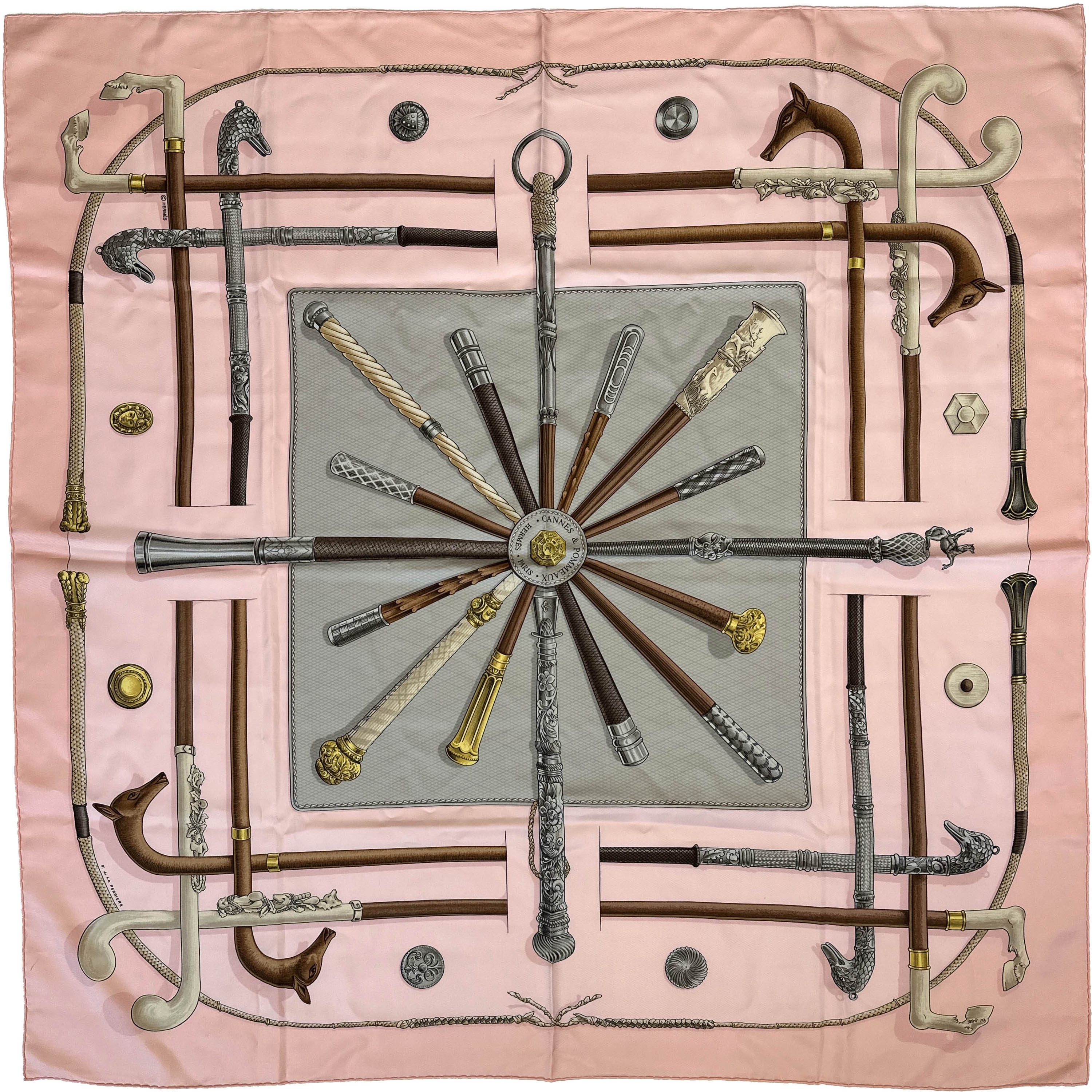 Hermès Cannes et Pommeaux 90