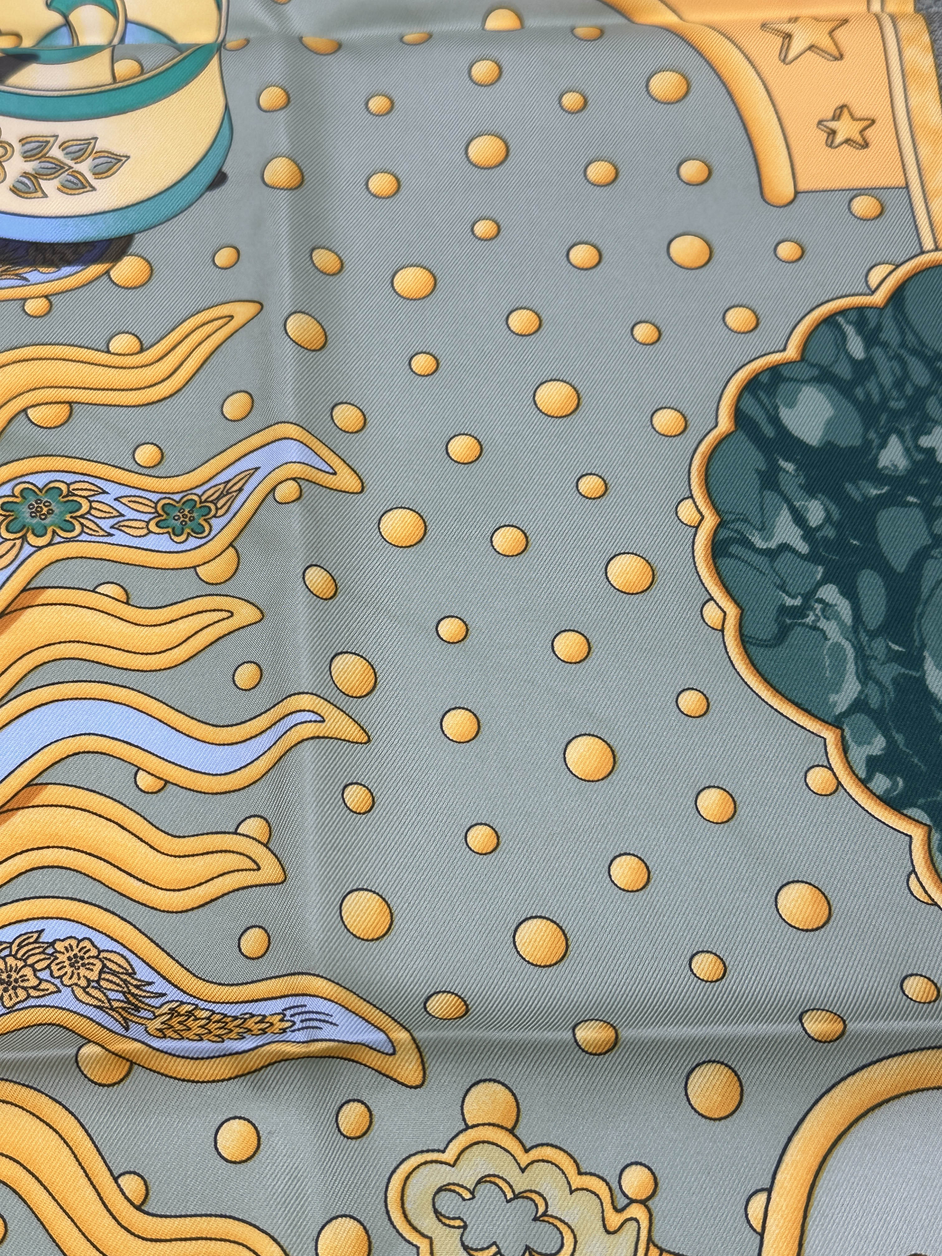 Hermès Special Edition Bellagio Carpe Diem 90