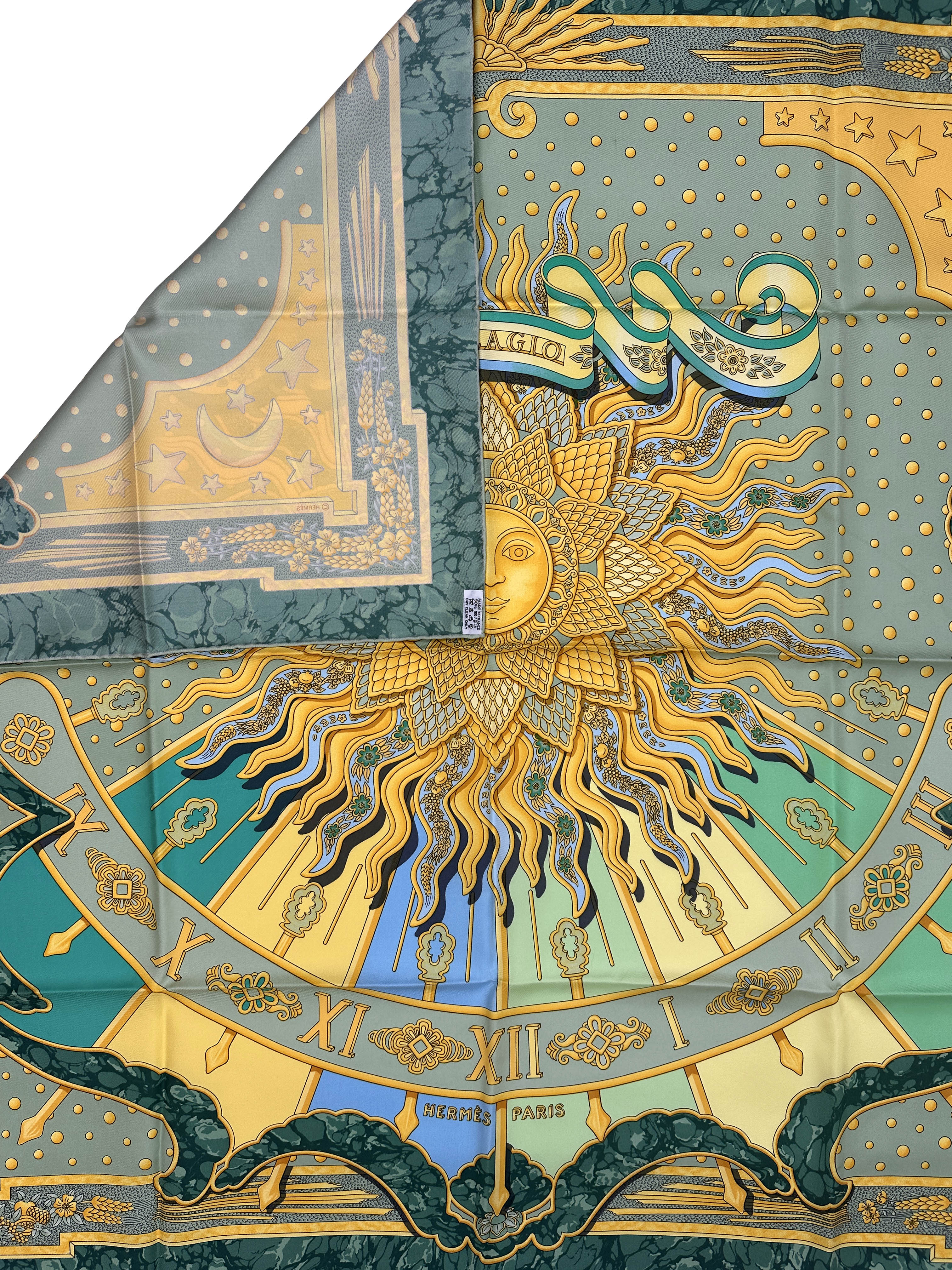 Hermès Special Edition Bellagio Carpe Diem 90