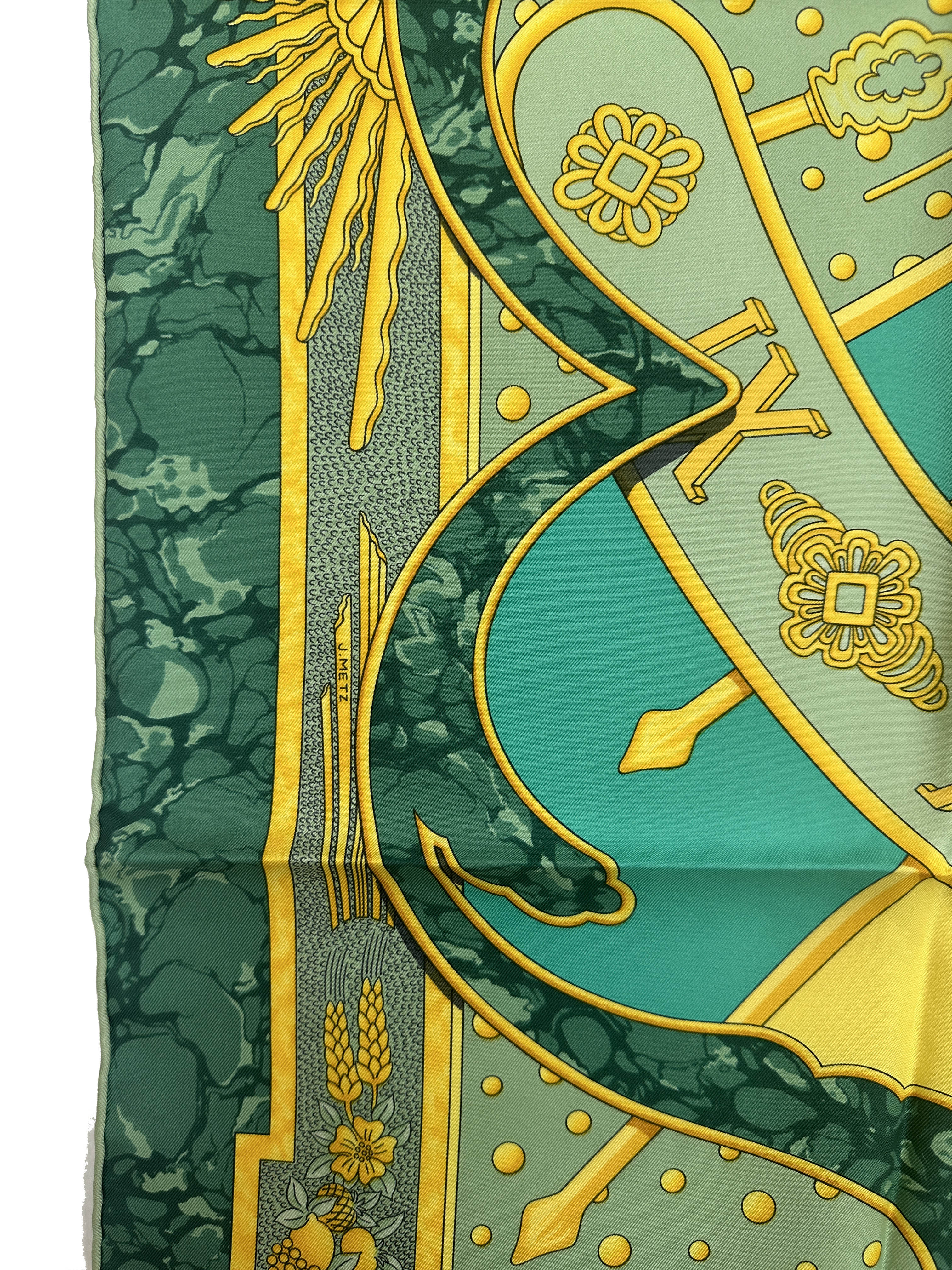 Hermès Special Edition Bellagio Carpe Diem 90