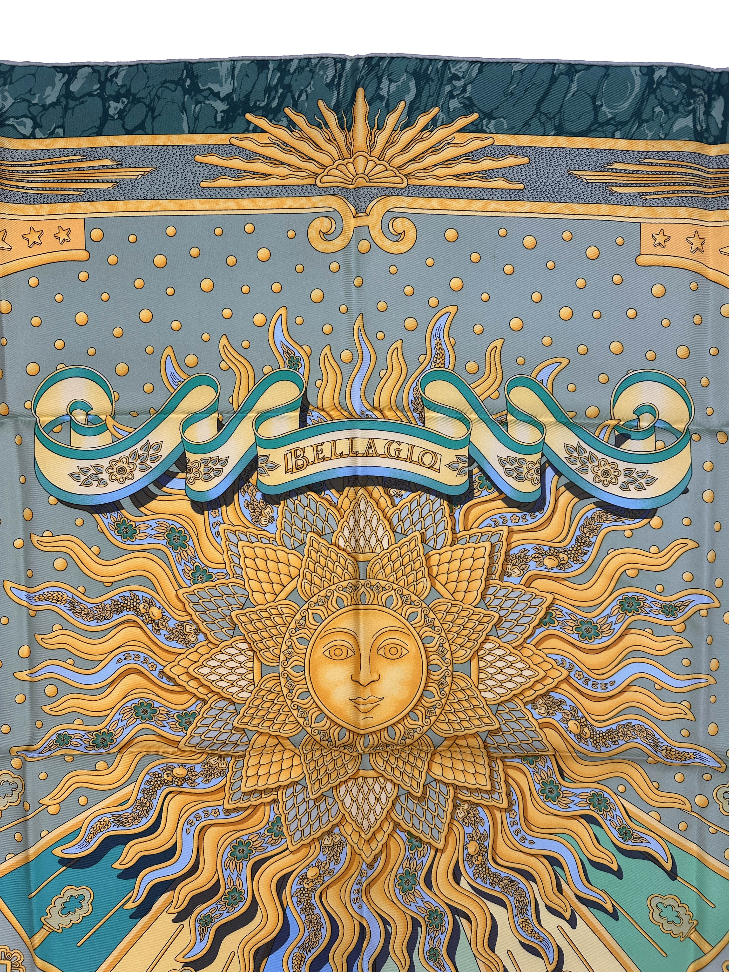 Hermès Special Edition Bellagio Carpe Diem 90