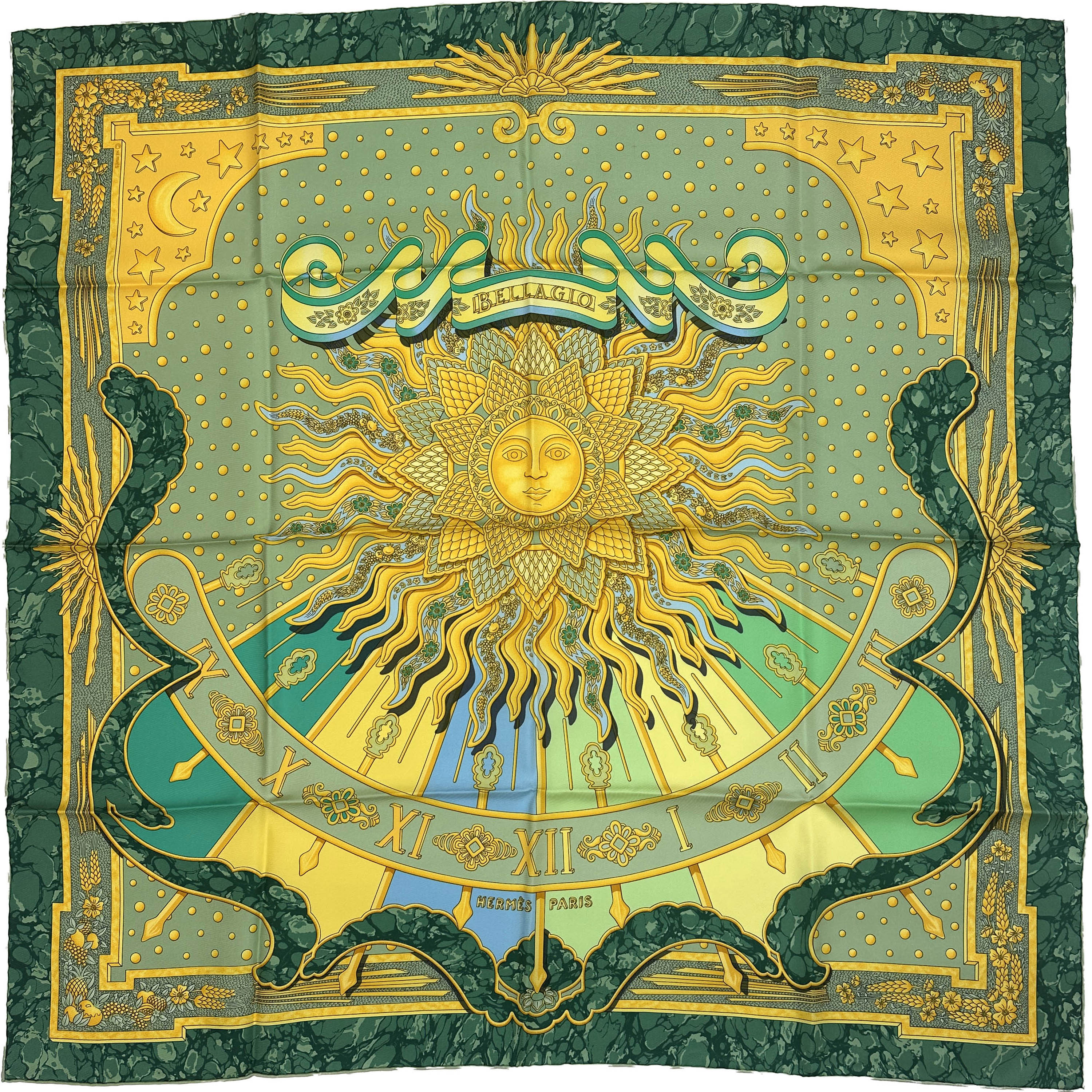 Hermès Special Edition Bellagio Carpe Diem 90