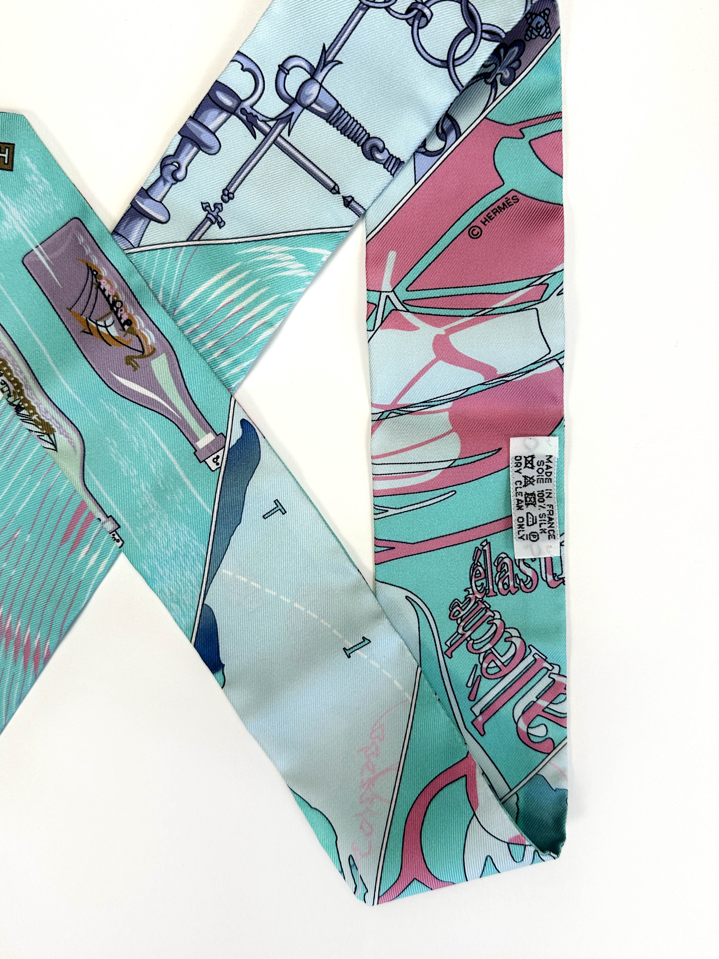 Hermès Caleche Mors Et Bouteilles Twilly