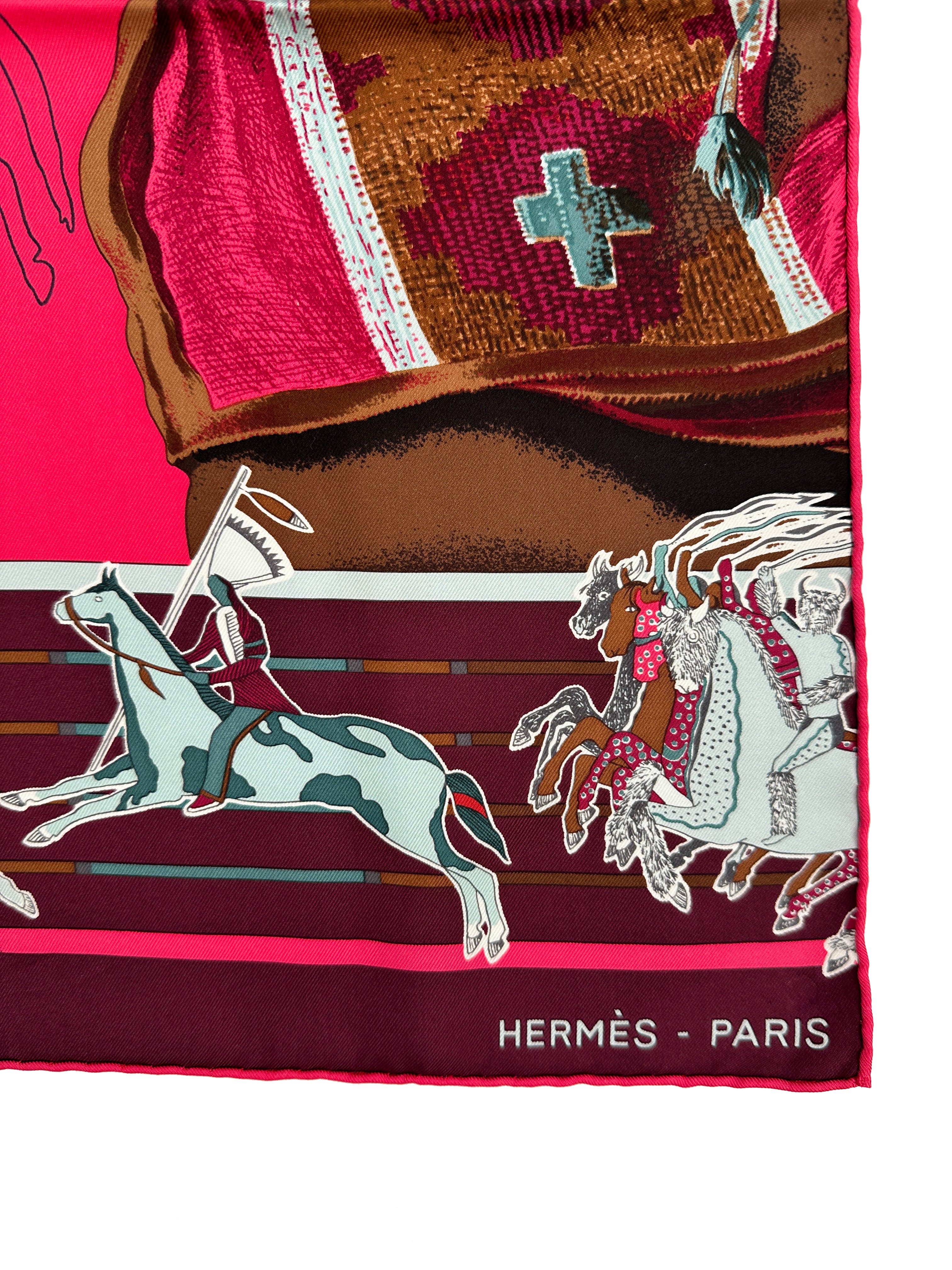 Hermès Carré en Carrés 90