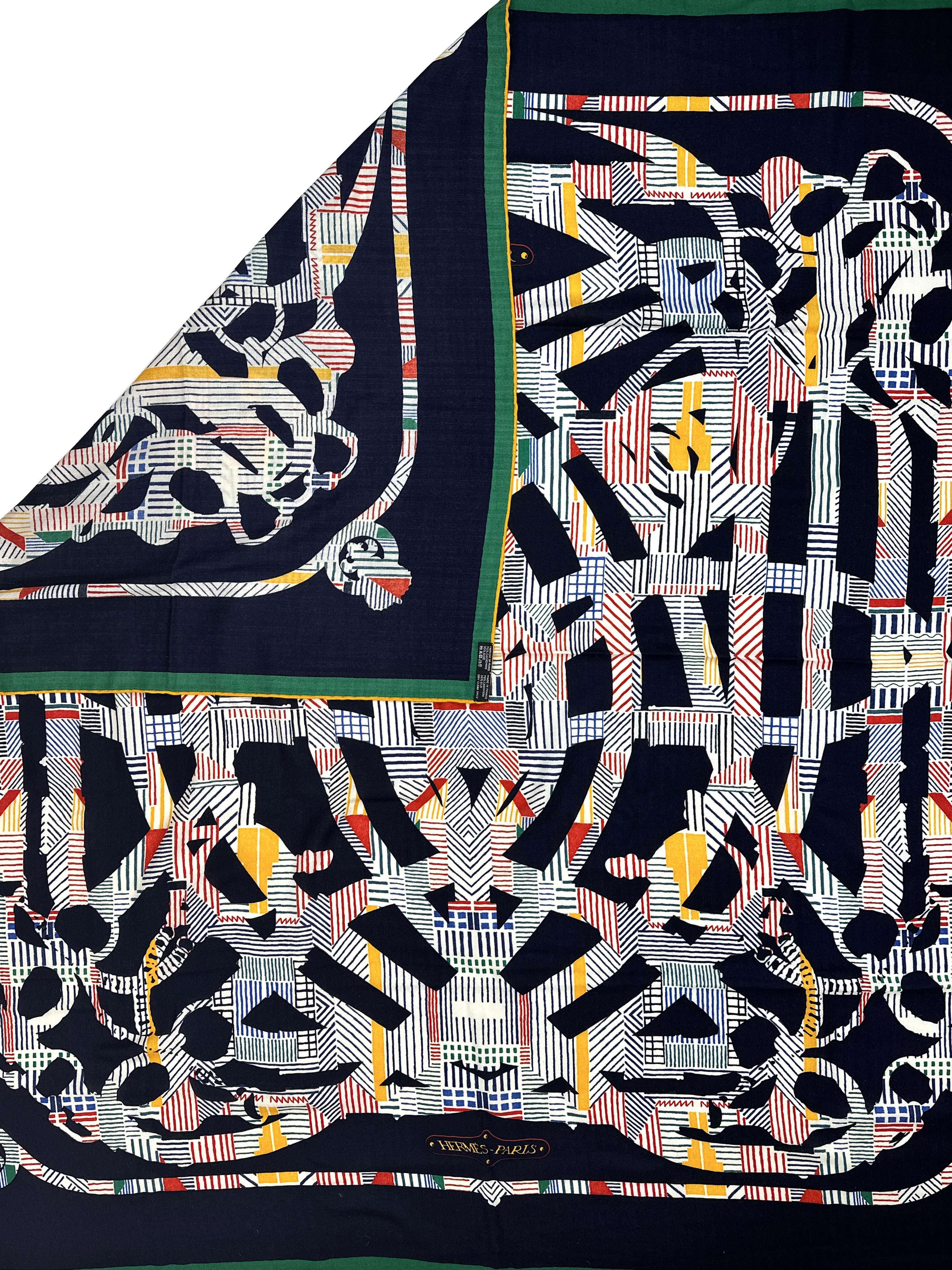 Hermès Cavalcadour Cashmere Silk 140