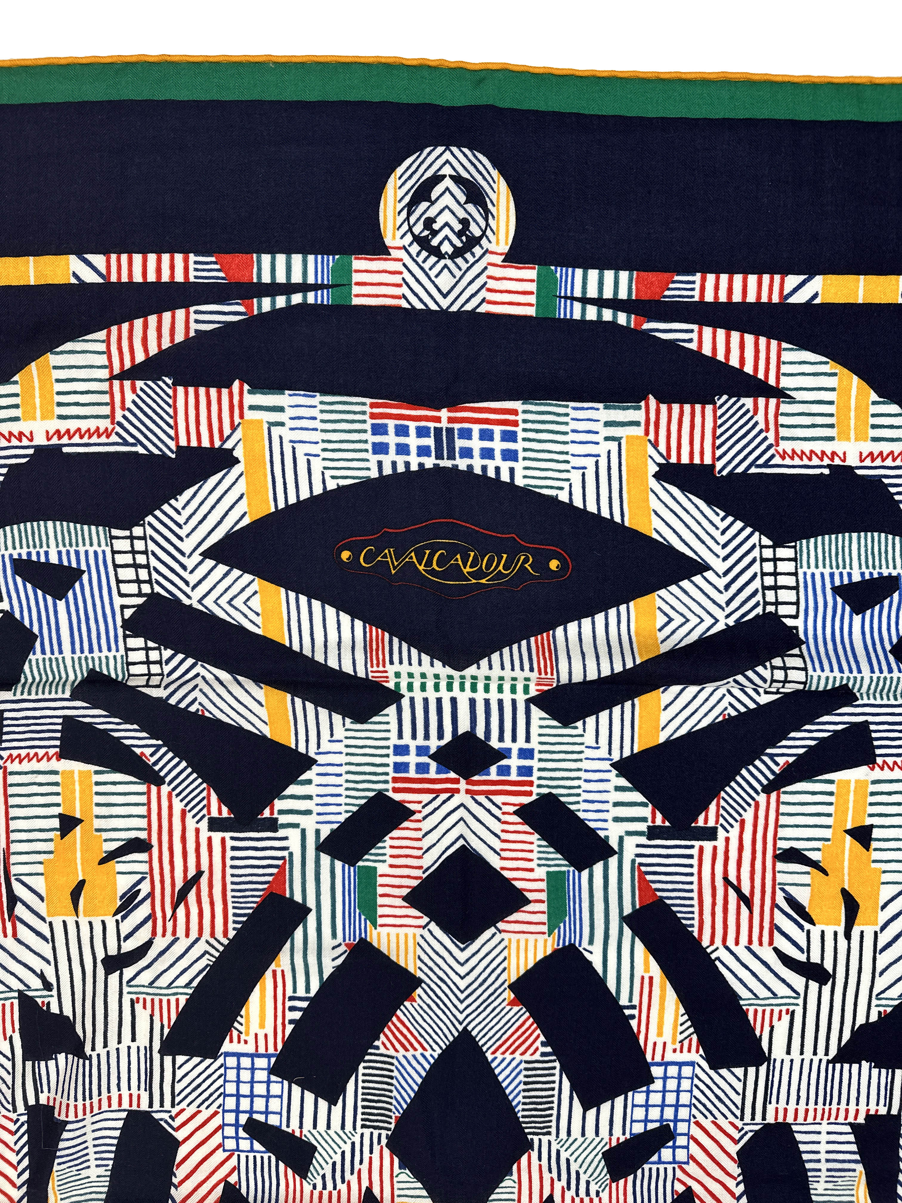 Hermès Cavalcadour Cashmere Silk 140