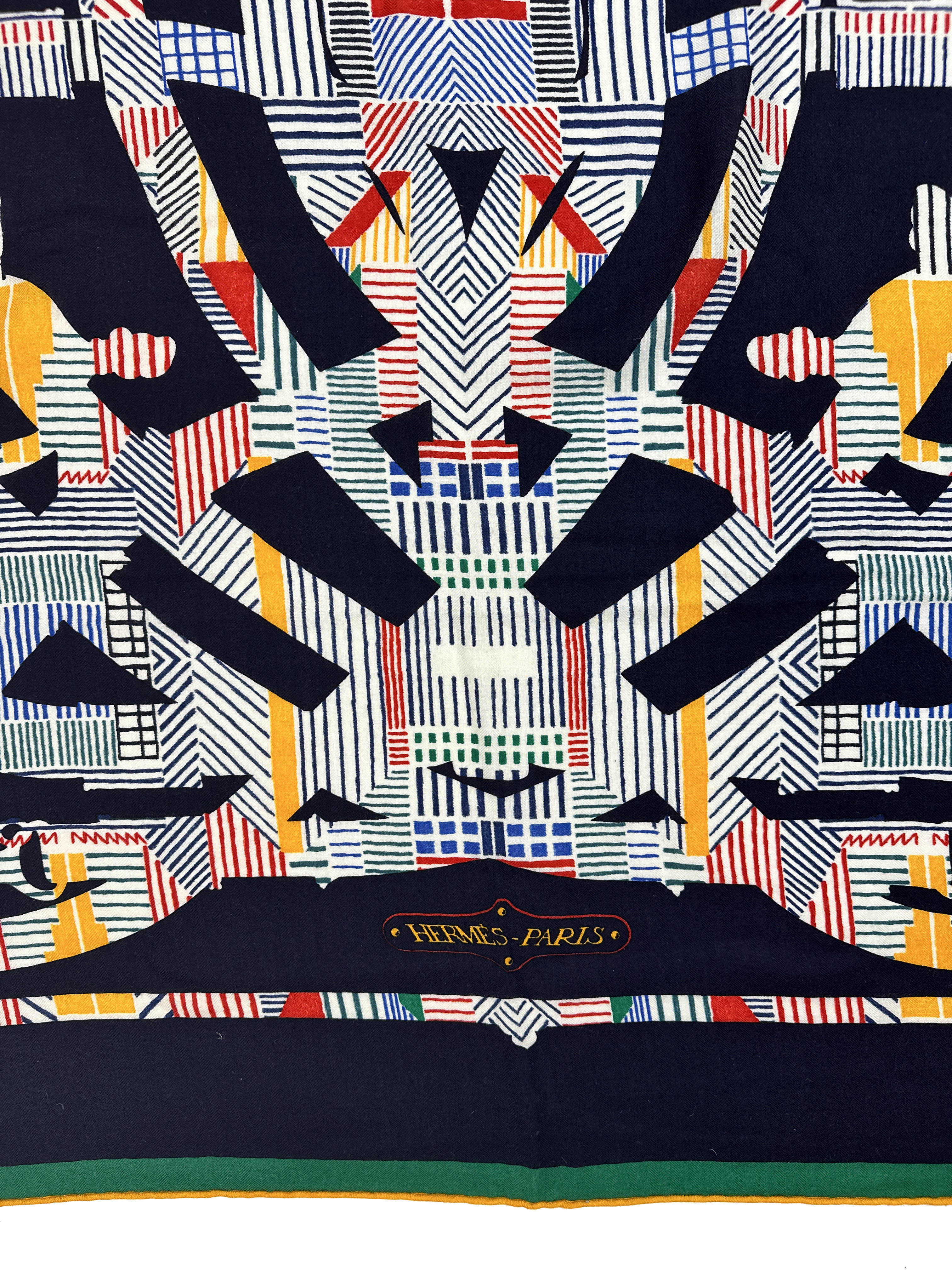 Hermès Cavalcadour Cashmere Silk 140