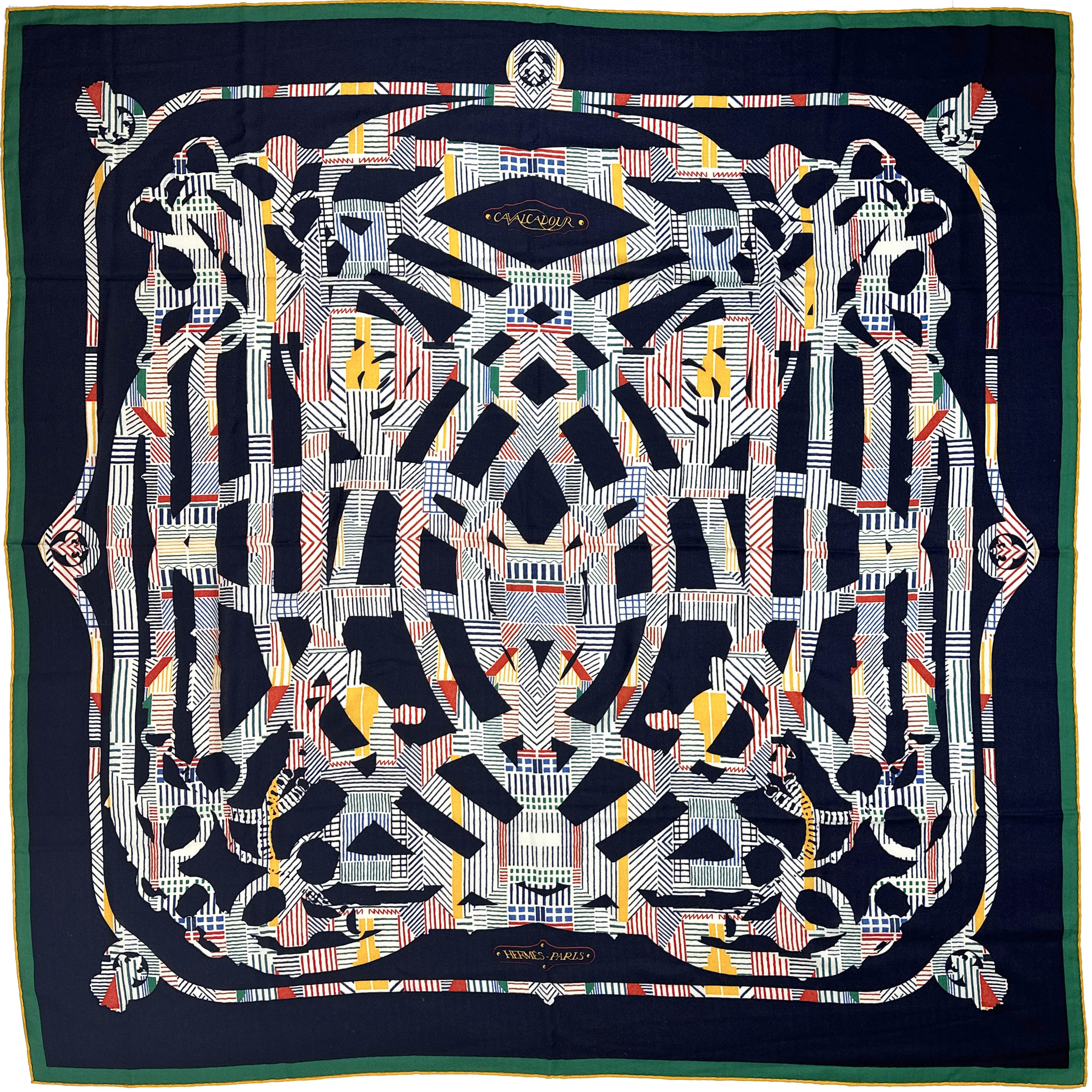Hermès Cavalcadour Cashmere Silk 140