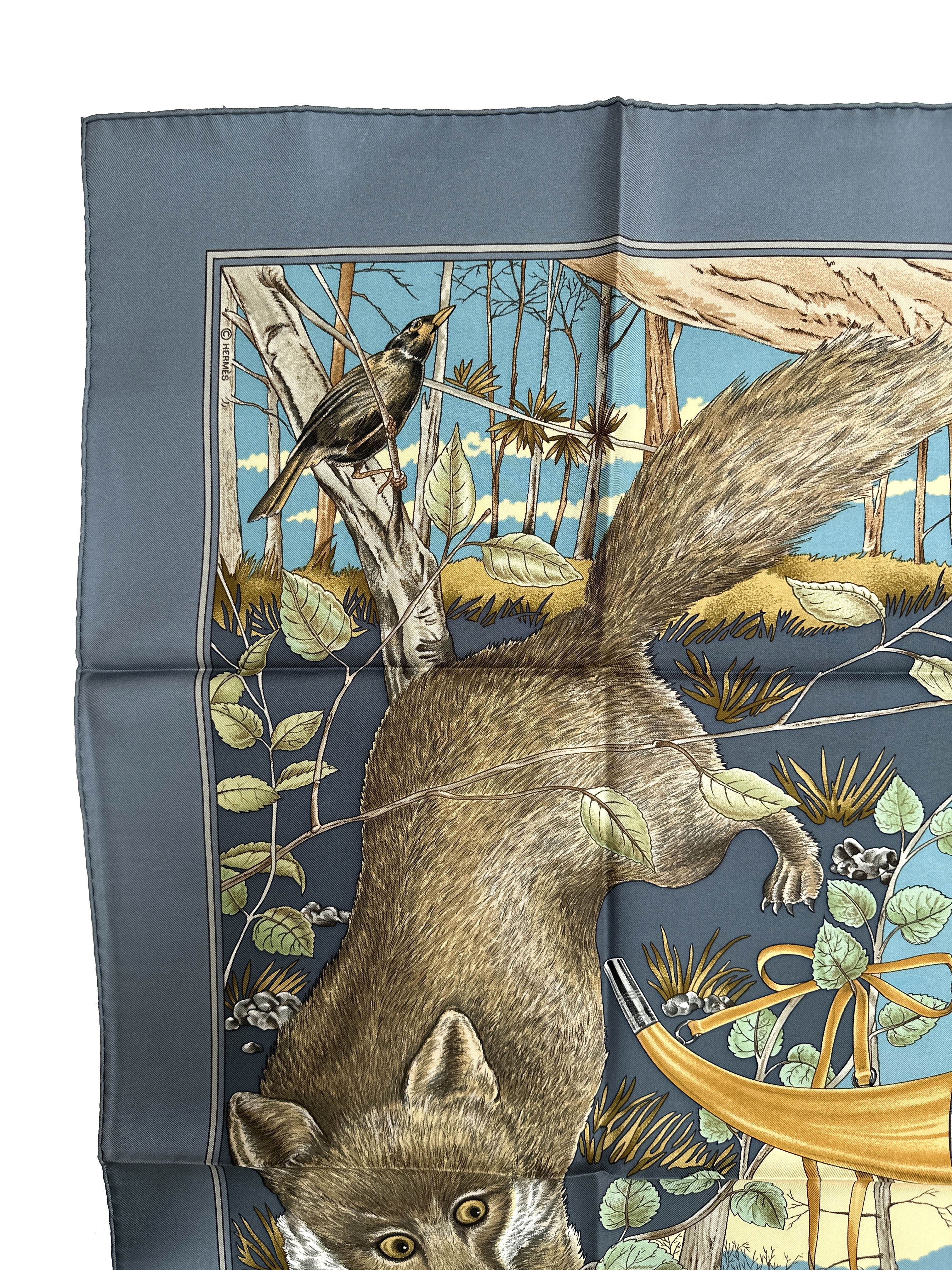 Hermès Chasse Au Bois 90
