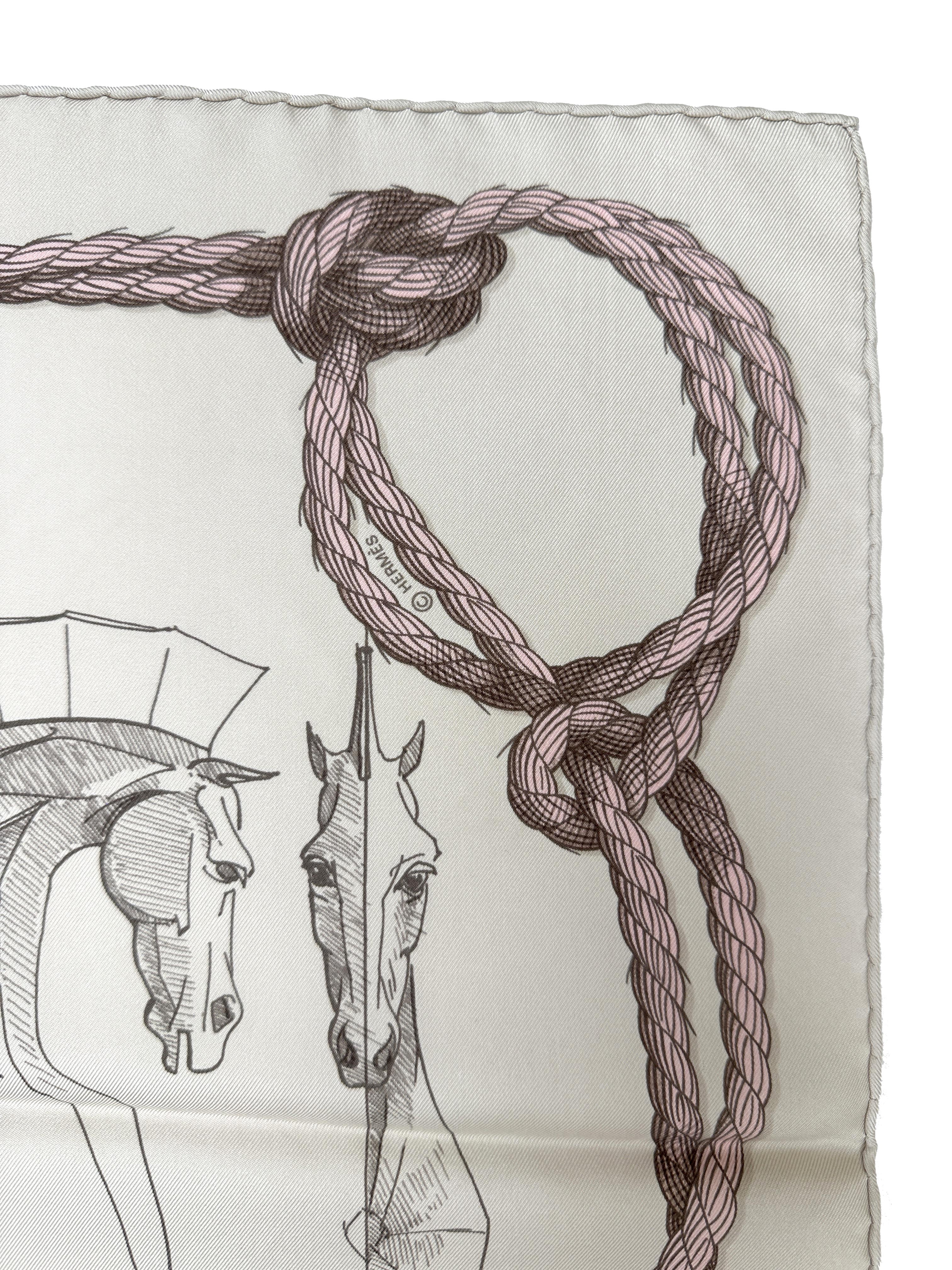 Hermès Cheval de Mer 90