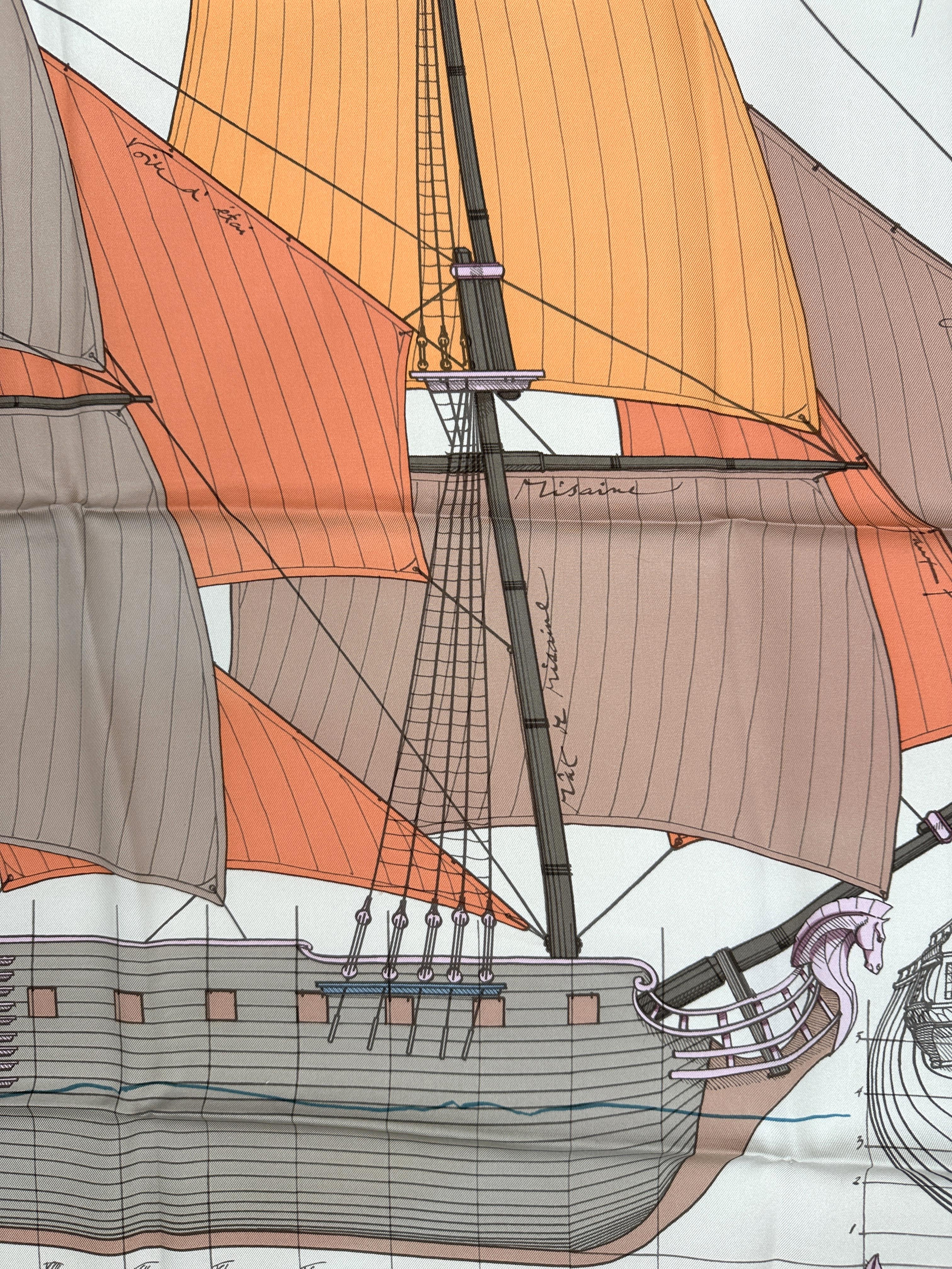 Hermès Cheval de Mer 90
