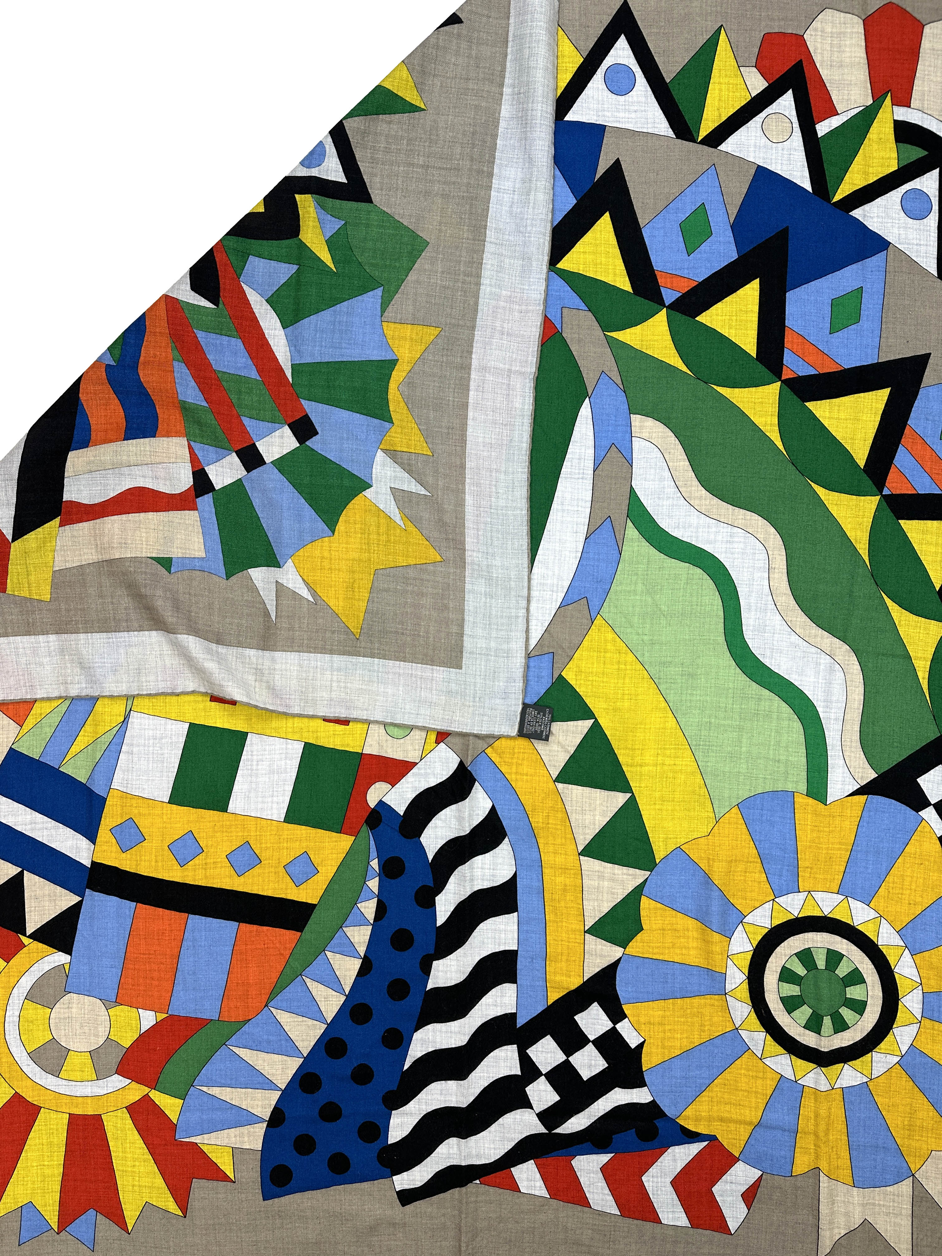 Hermès Cheval de Fête Cashmere Silk 140