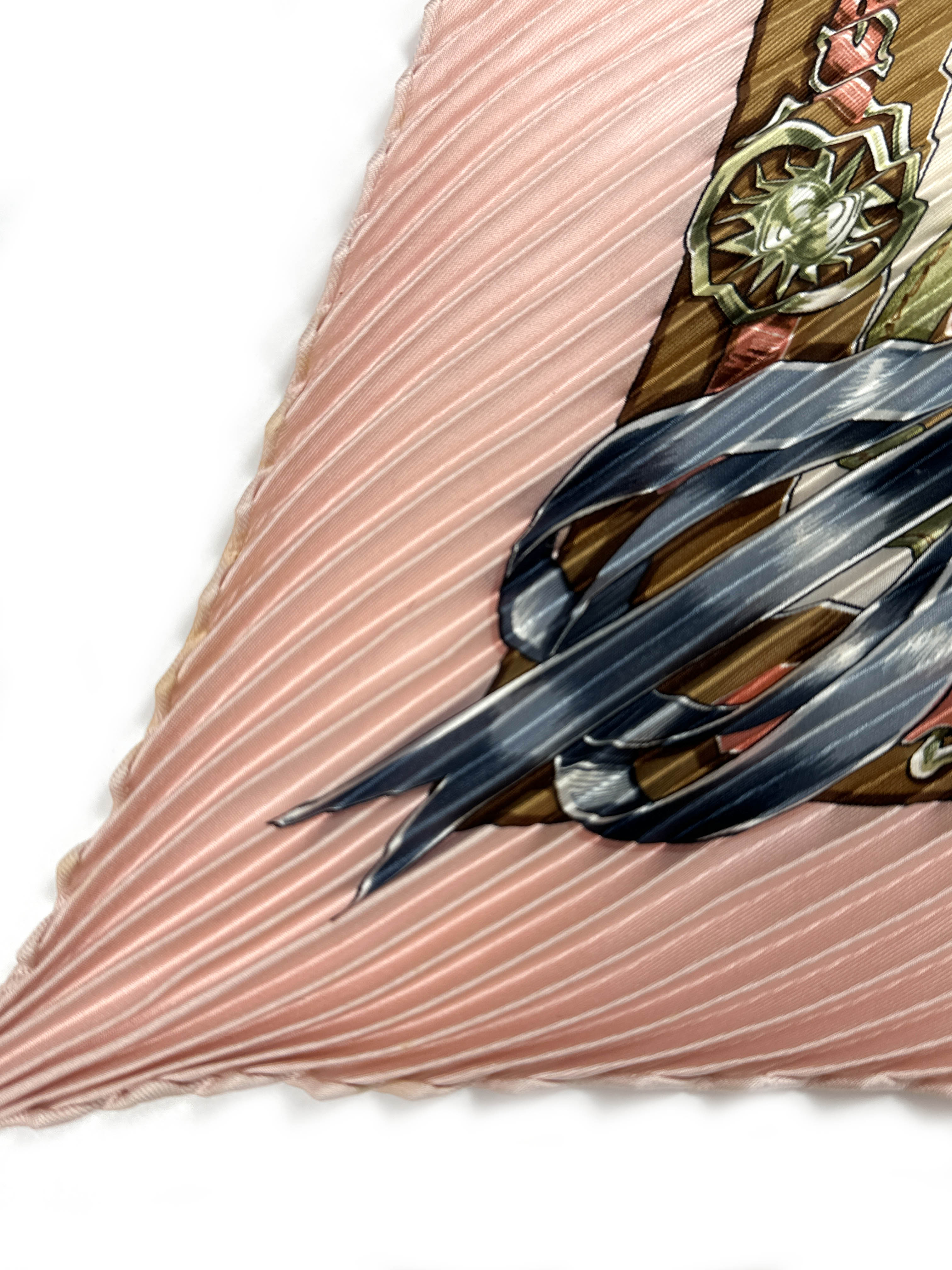 Hermès Chevaux de Trait Plissé 90 è