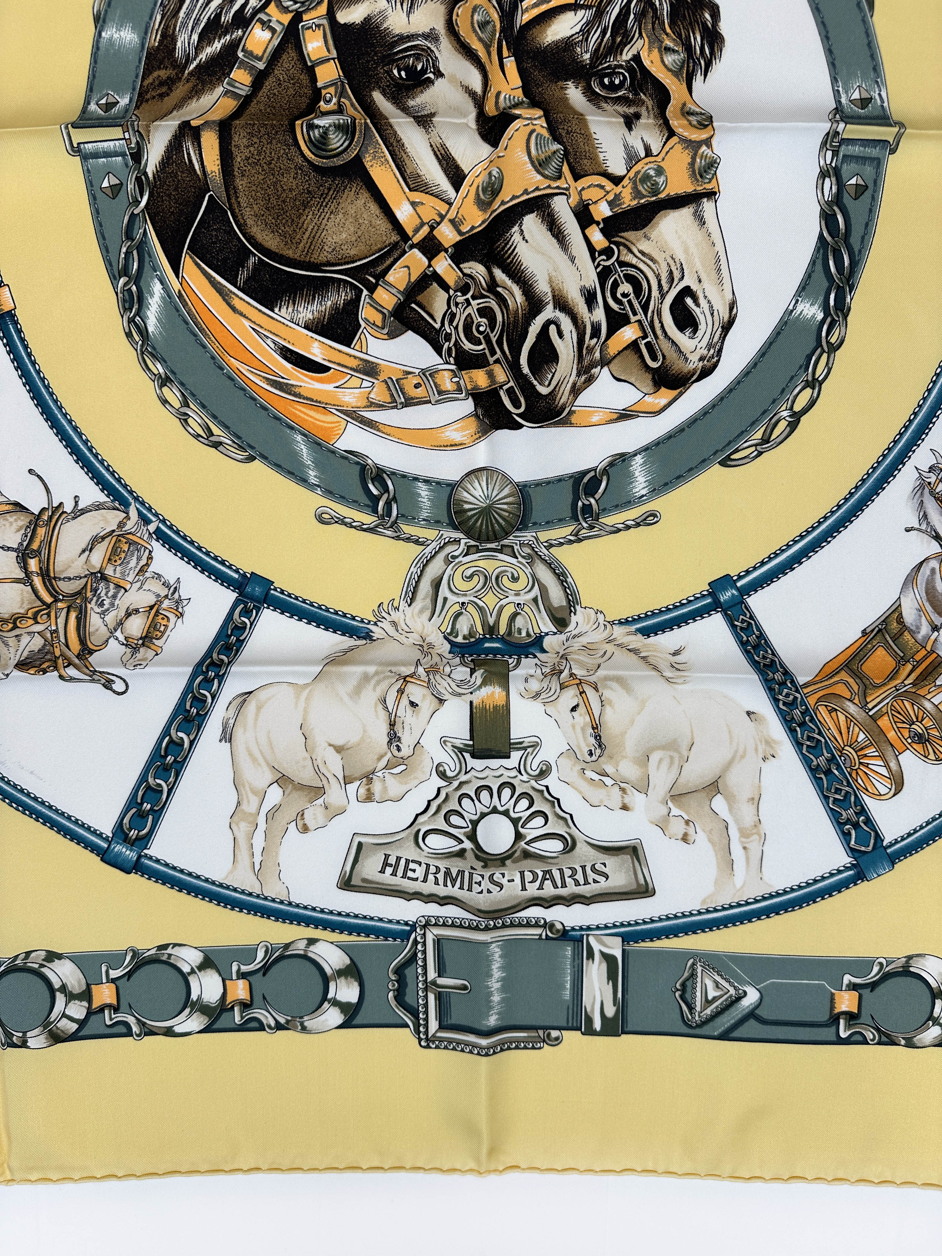 Hermès Chevaux de Trait 90