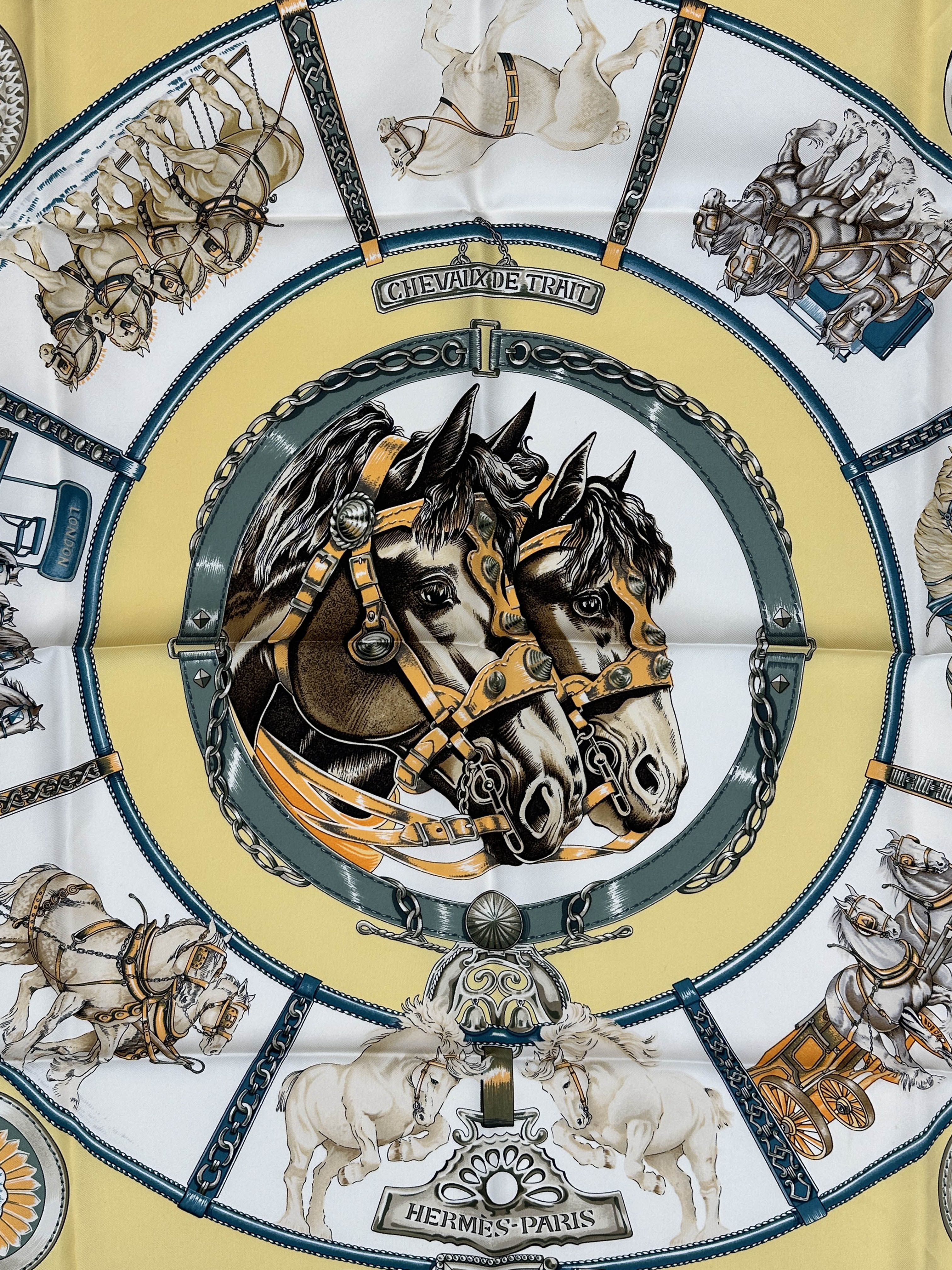 Hermès Chevaux de Trait 90