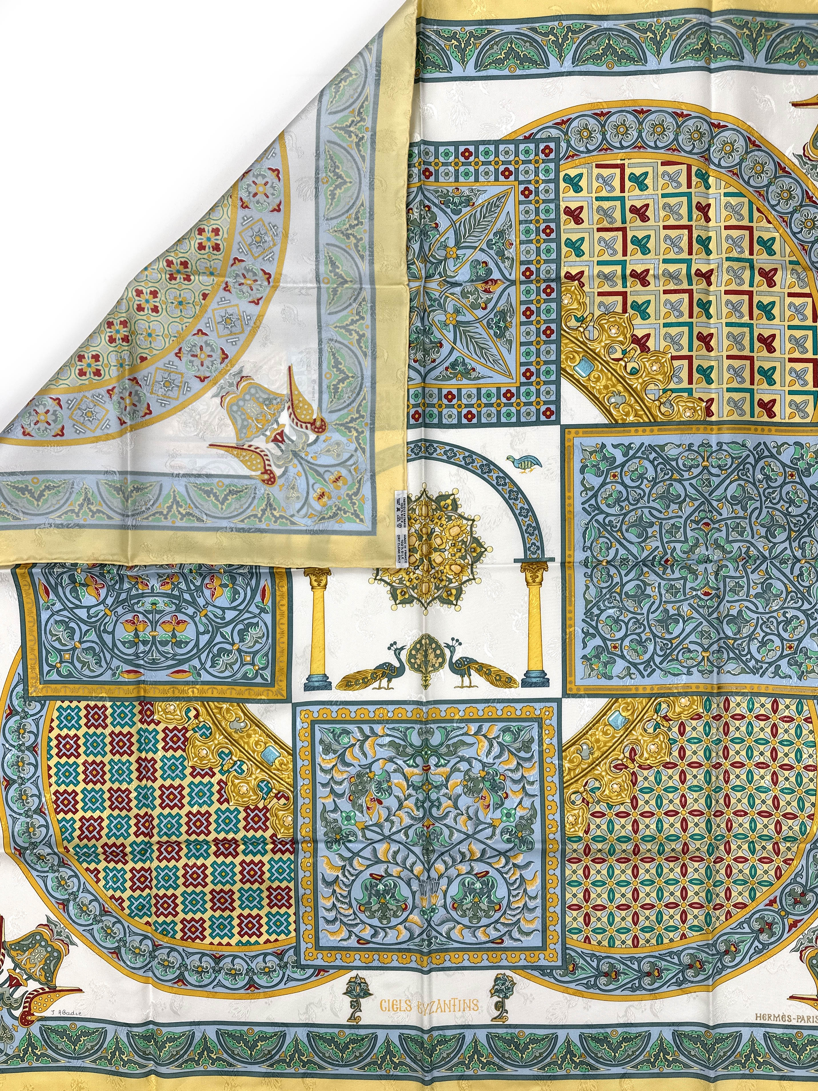 Hermès Ciels Byzantins Jacquard 90