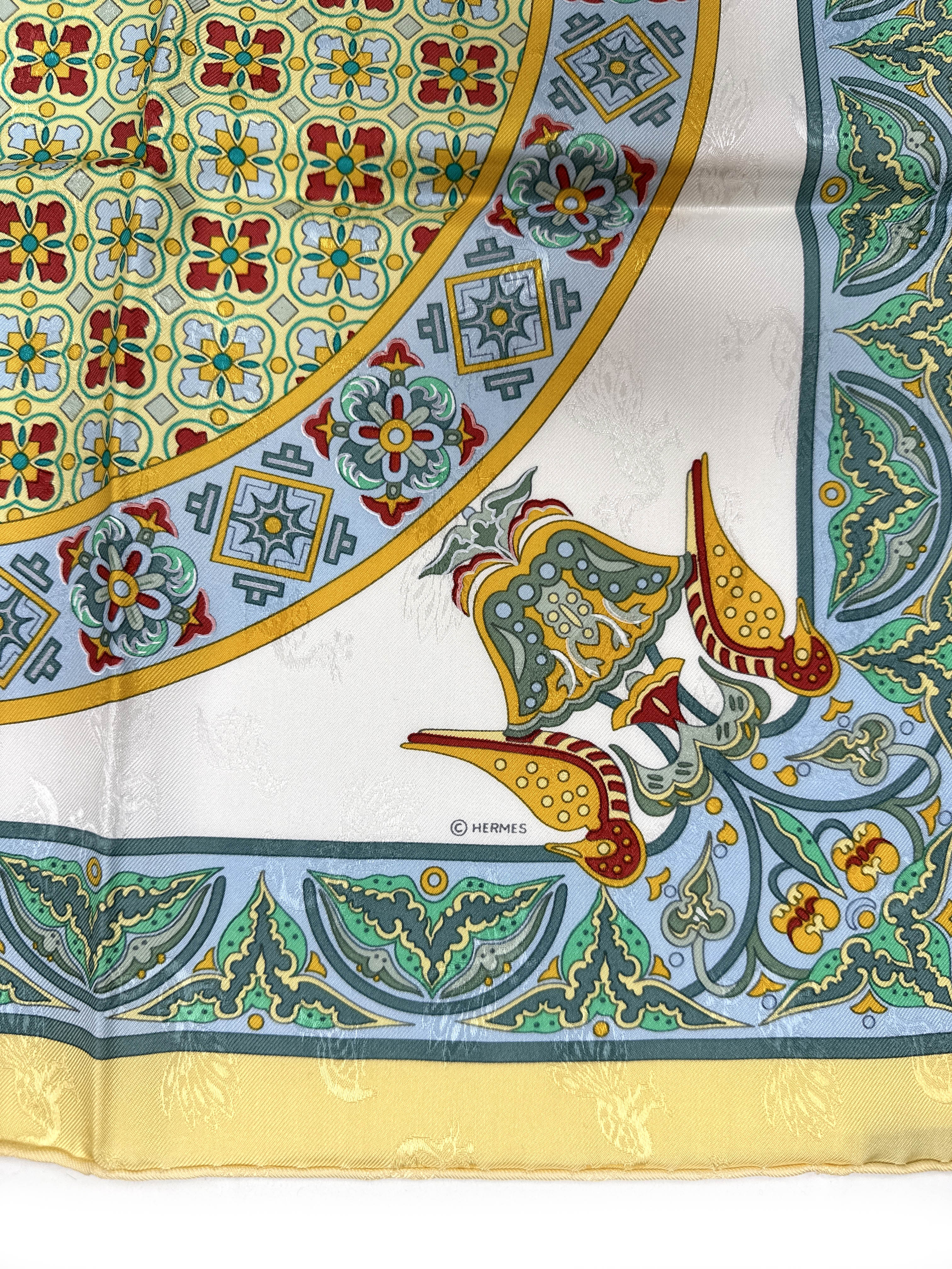 Hermès Ciels Byzantins Jacquard 90