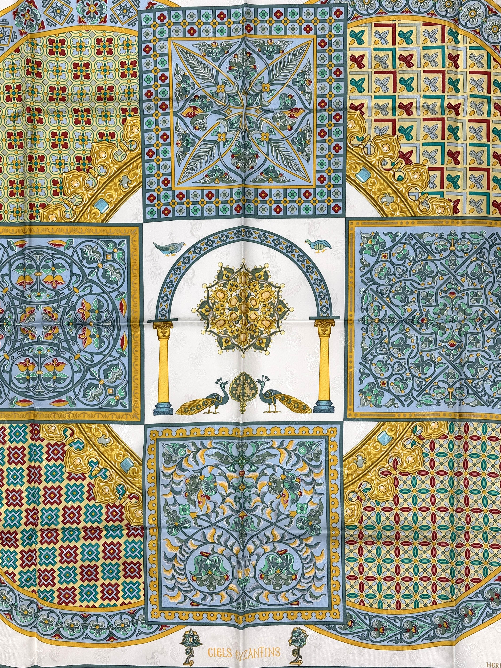 Hermès Ciels Byzantins Jacquard 90