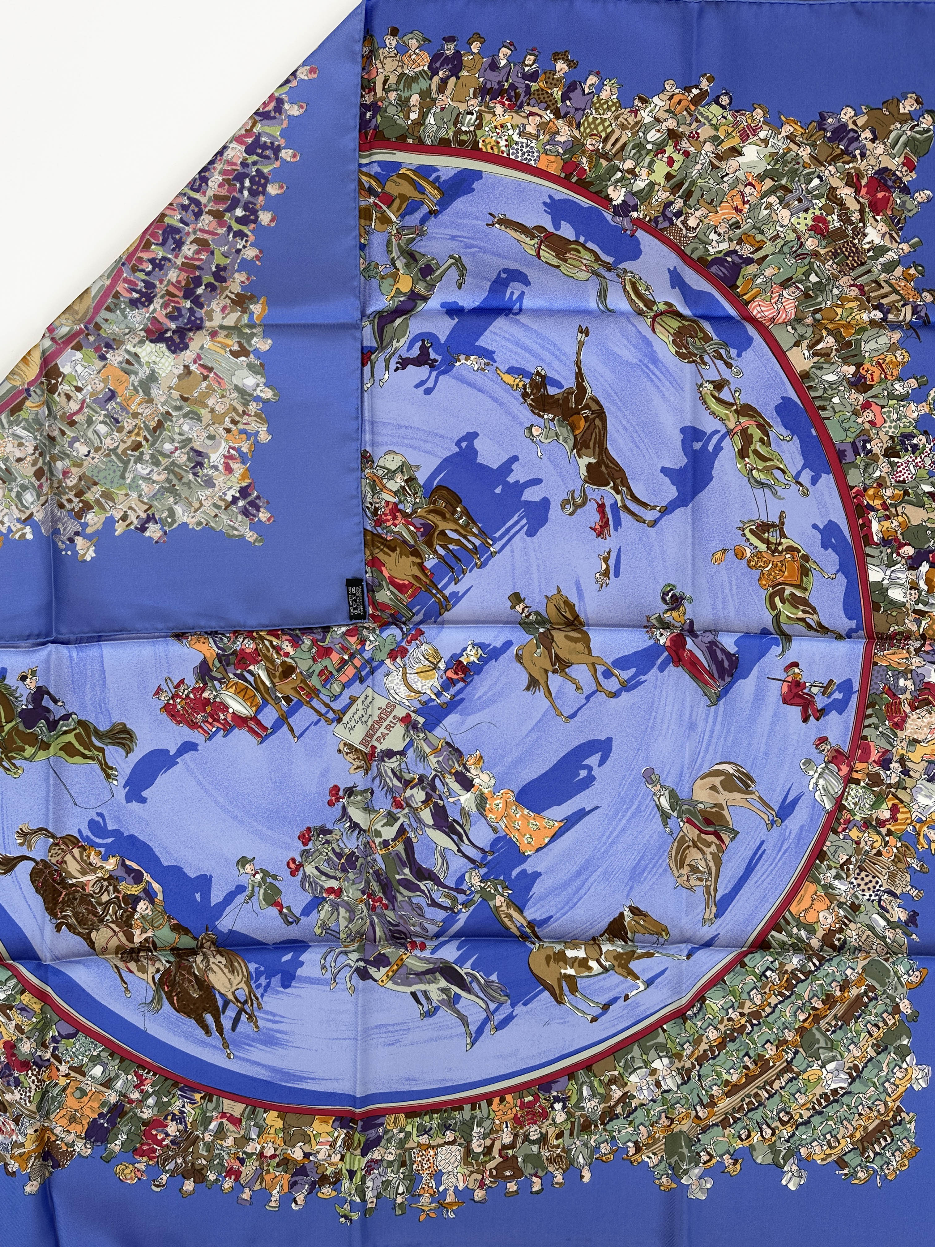 Hermès Le Cirque Molier 90