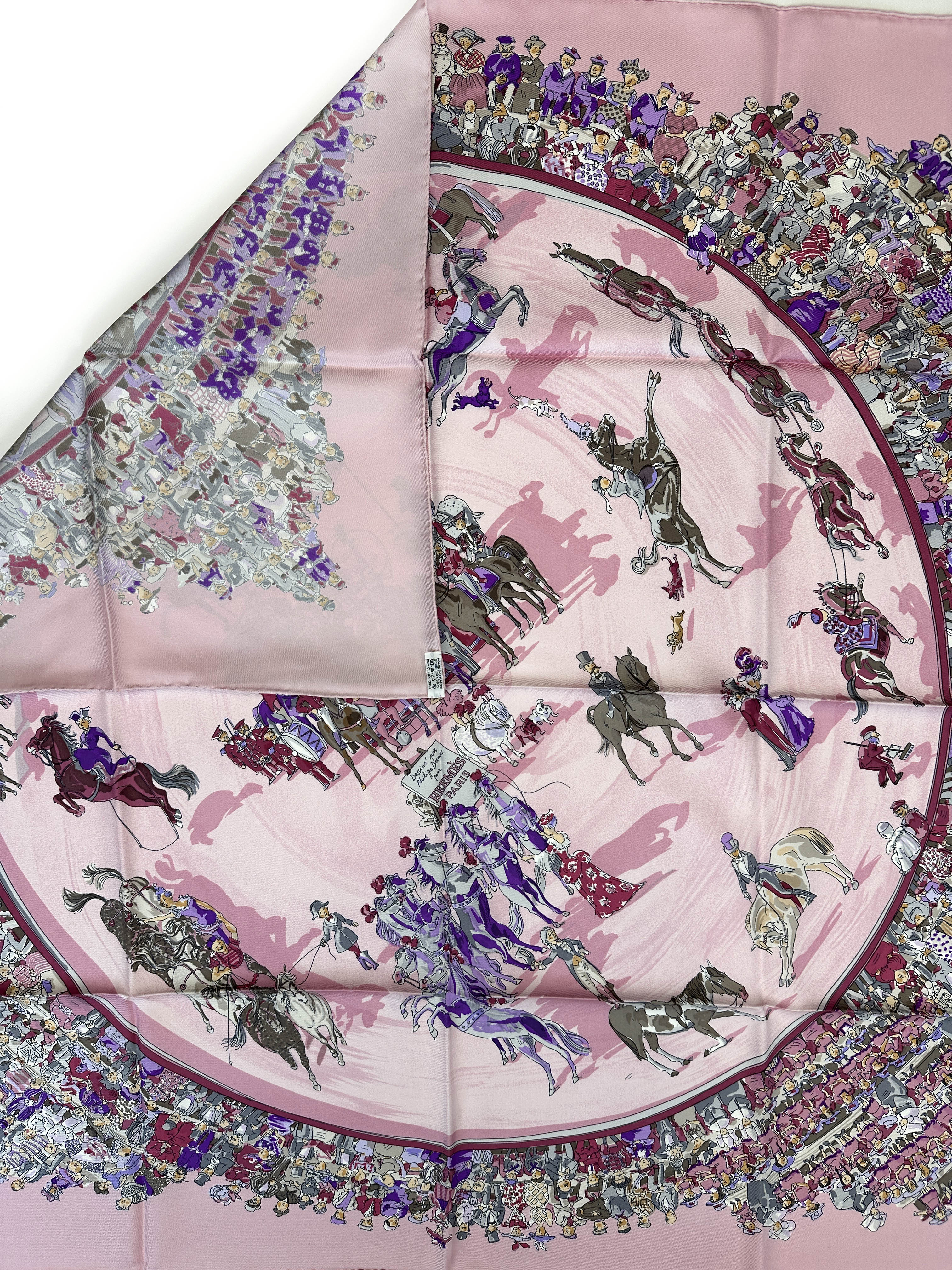 Hermès Le Cirque Molier 90