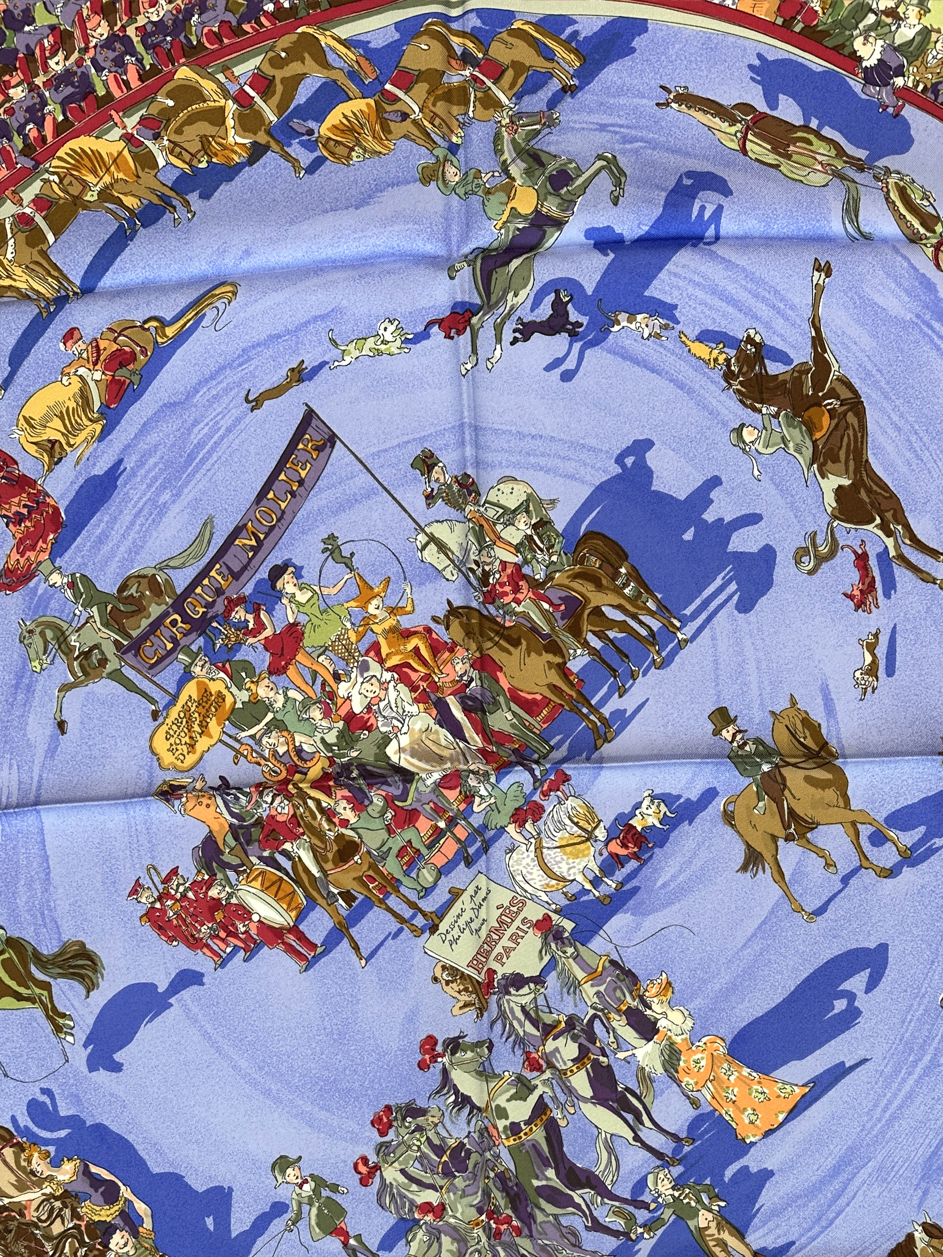 Hermès Le Cirque Molier 90