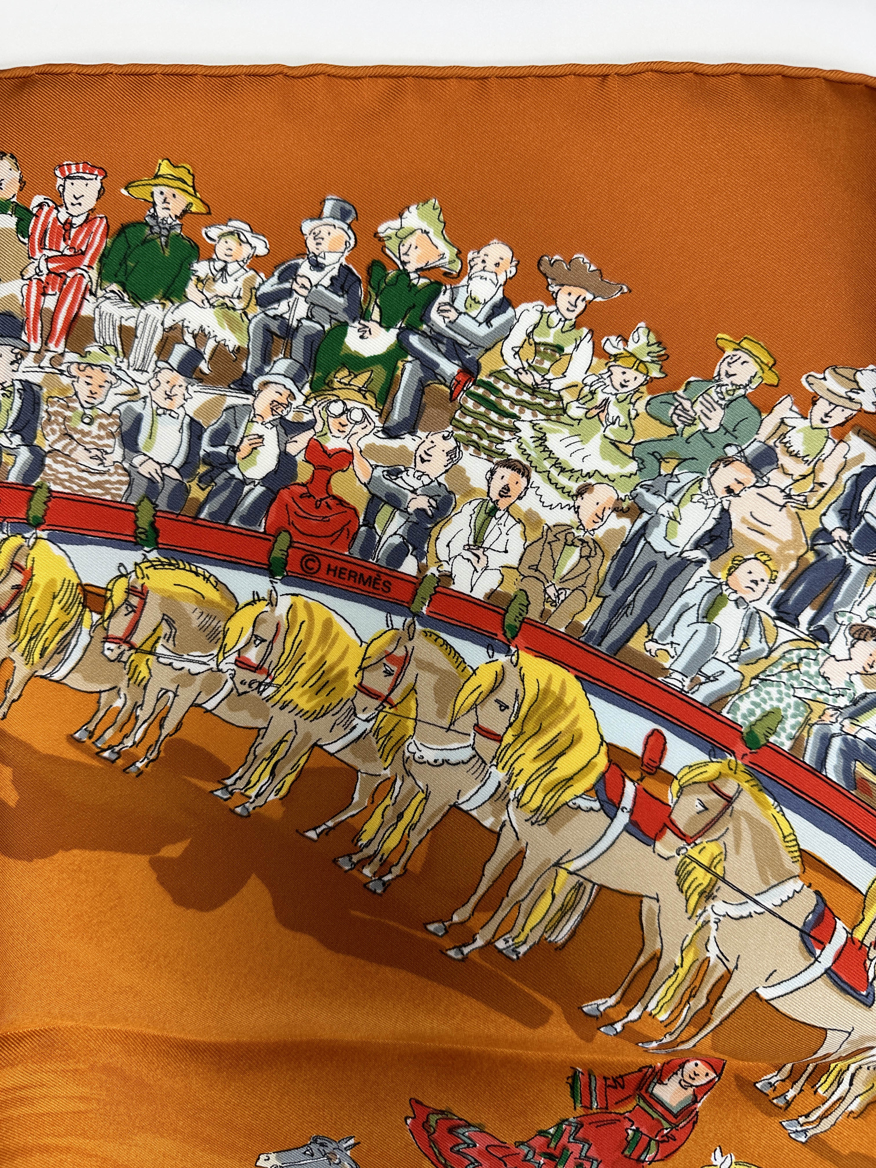 Hermès Le Cirque Molier 90