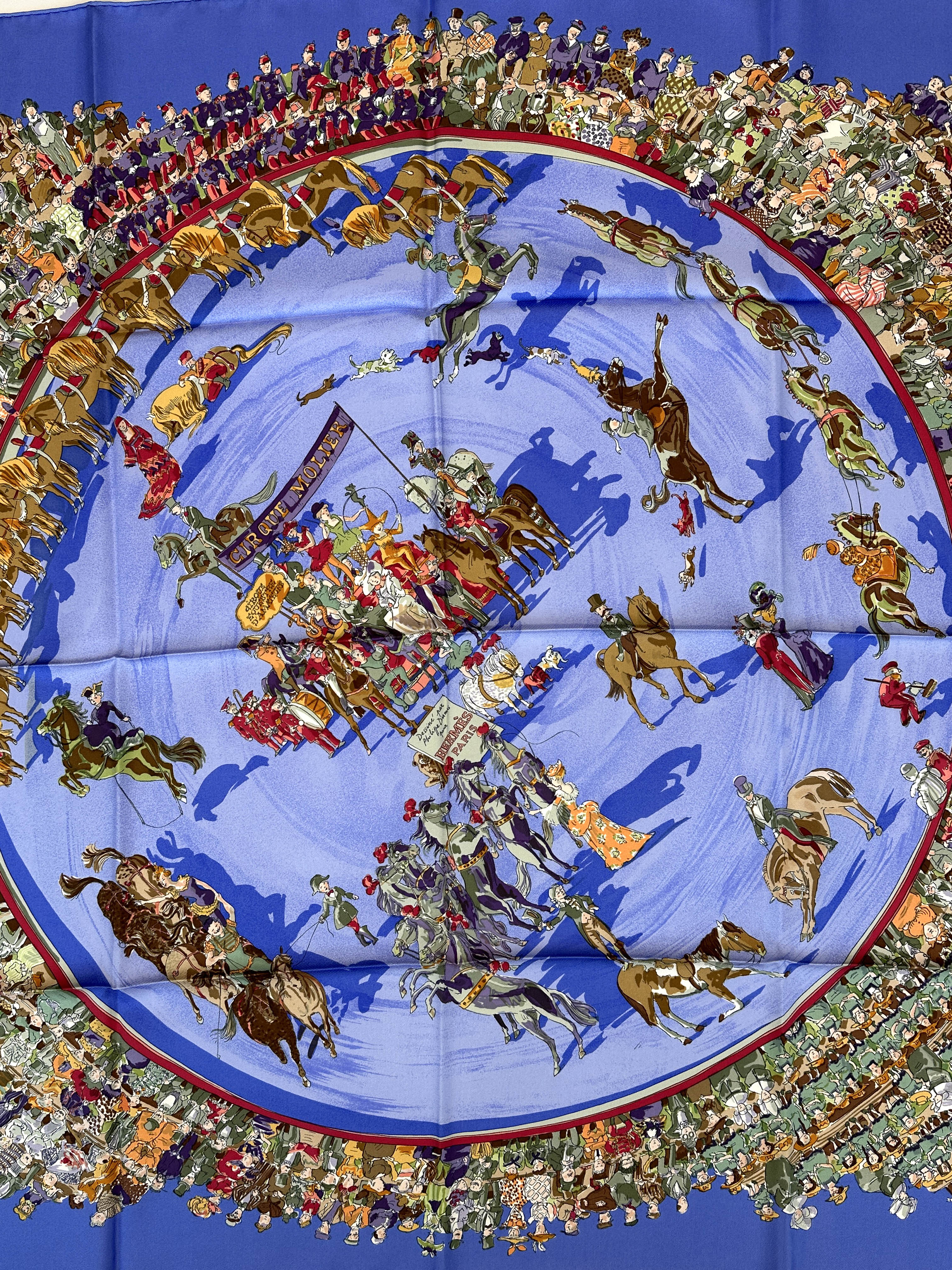 Hermès Le Cirque Molier 90