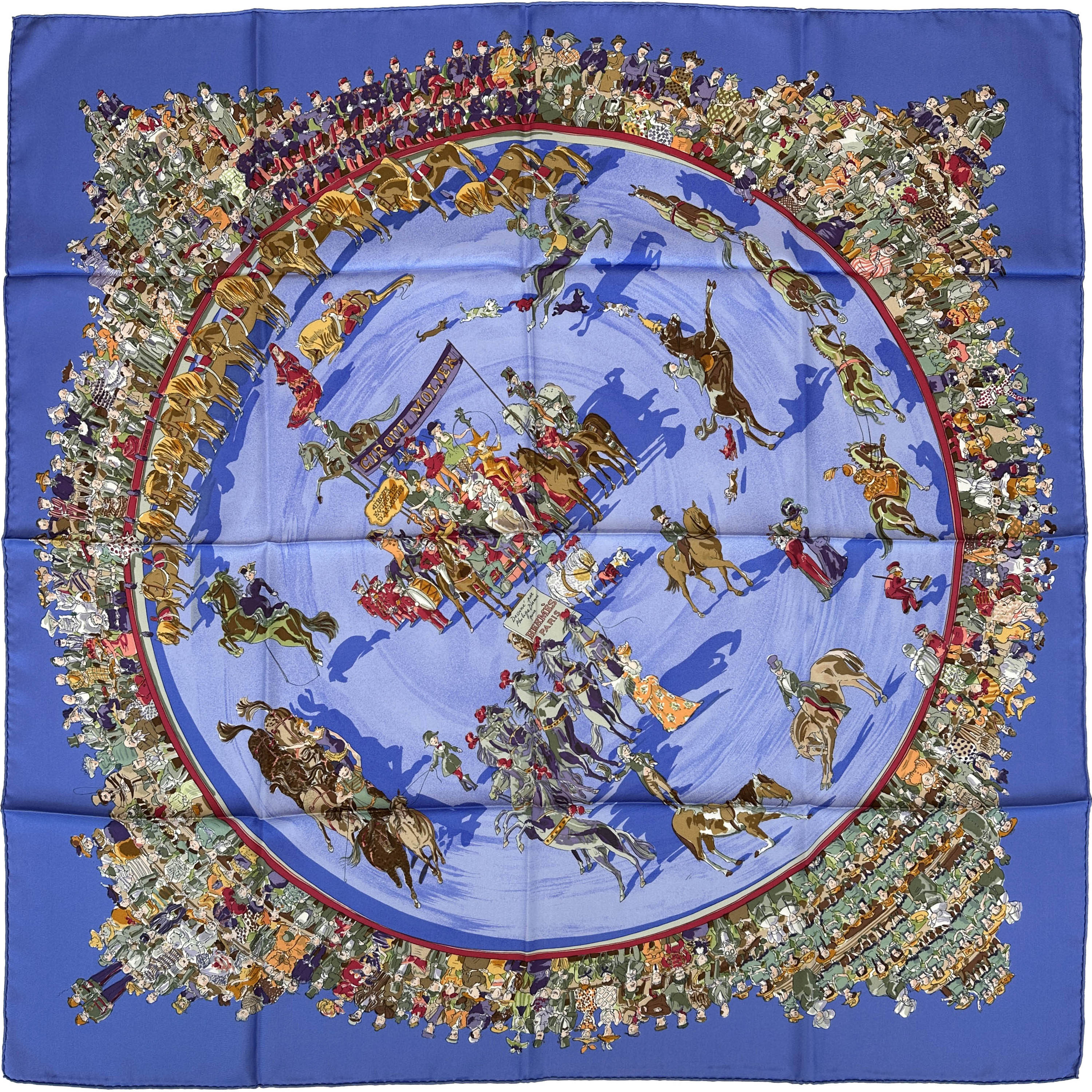 Hermès Le Cirque Molier 90