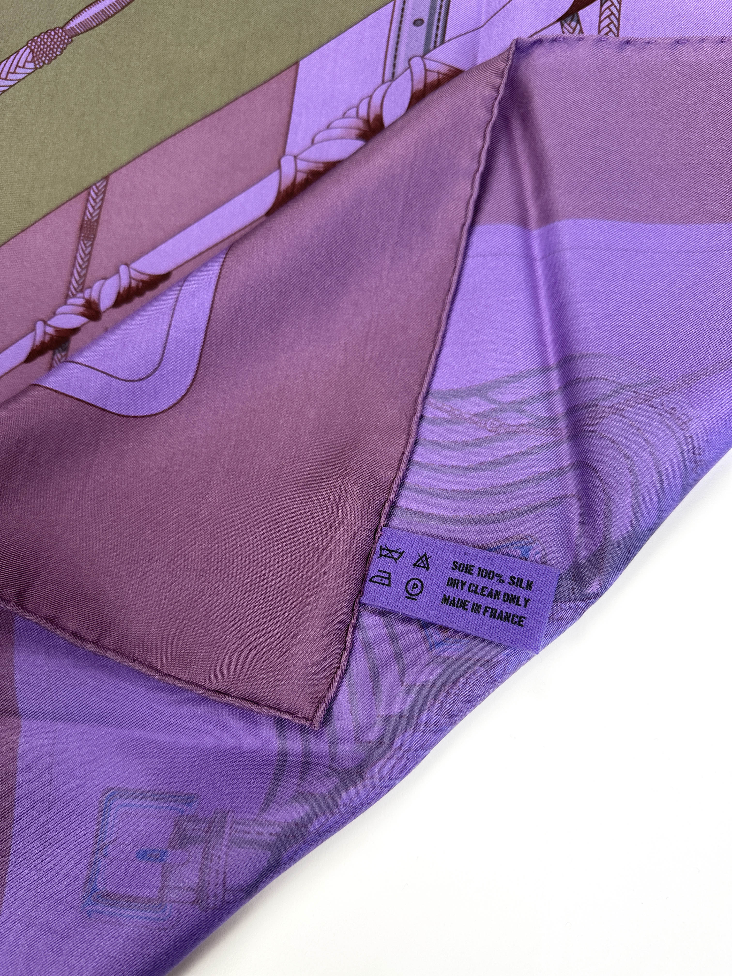 Hermès Clic-Clac Dip Dye 90