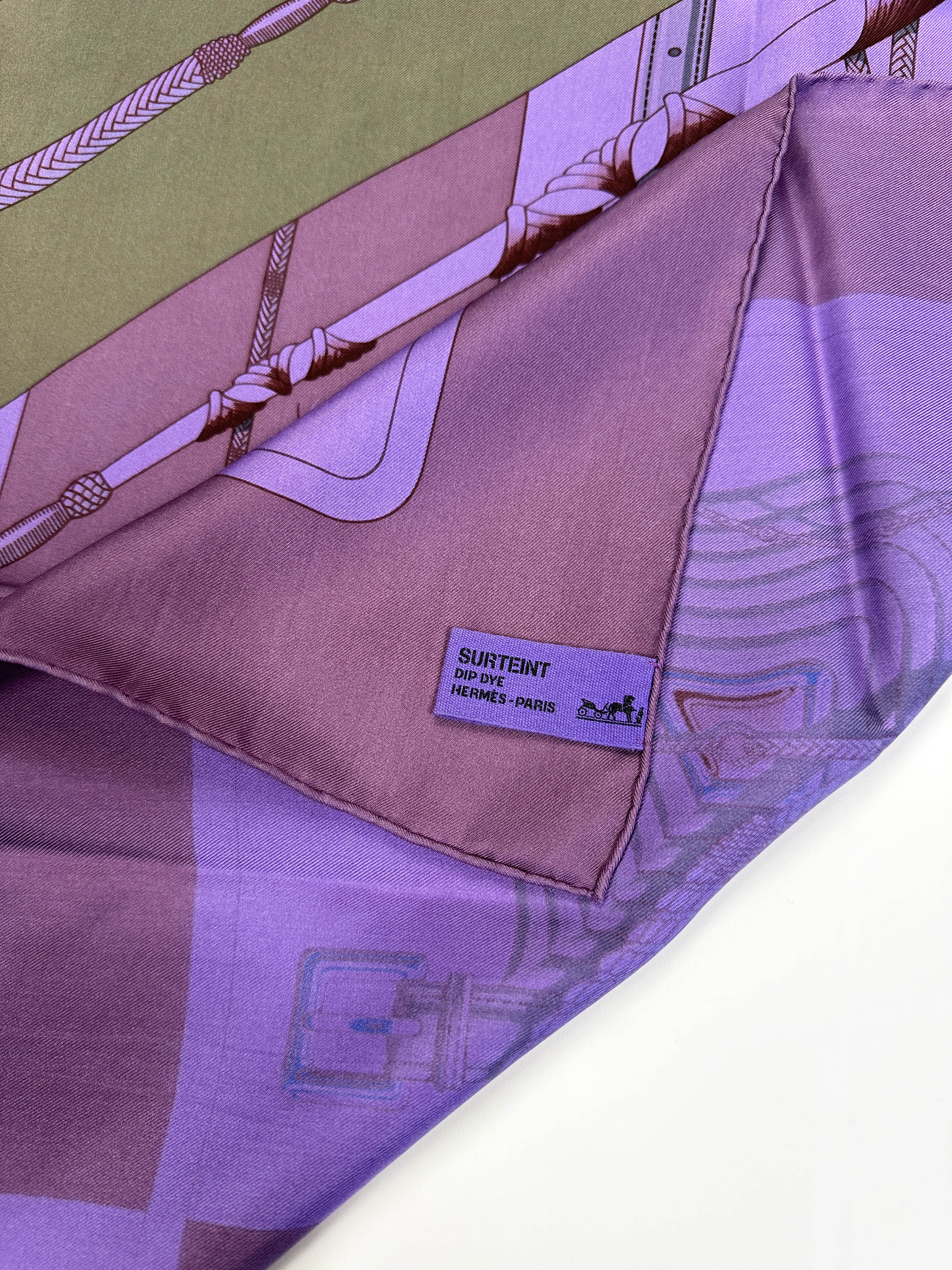 Hermès Clic-Clac Dip Dye 90