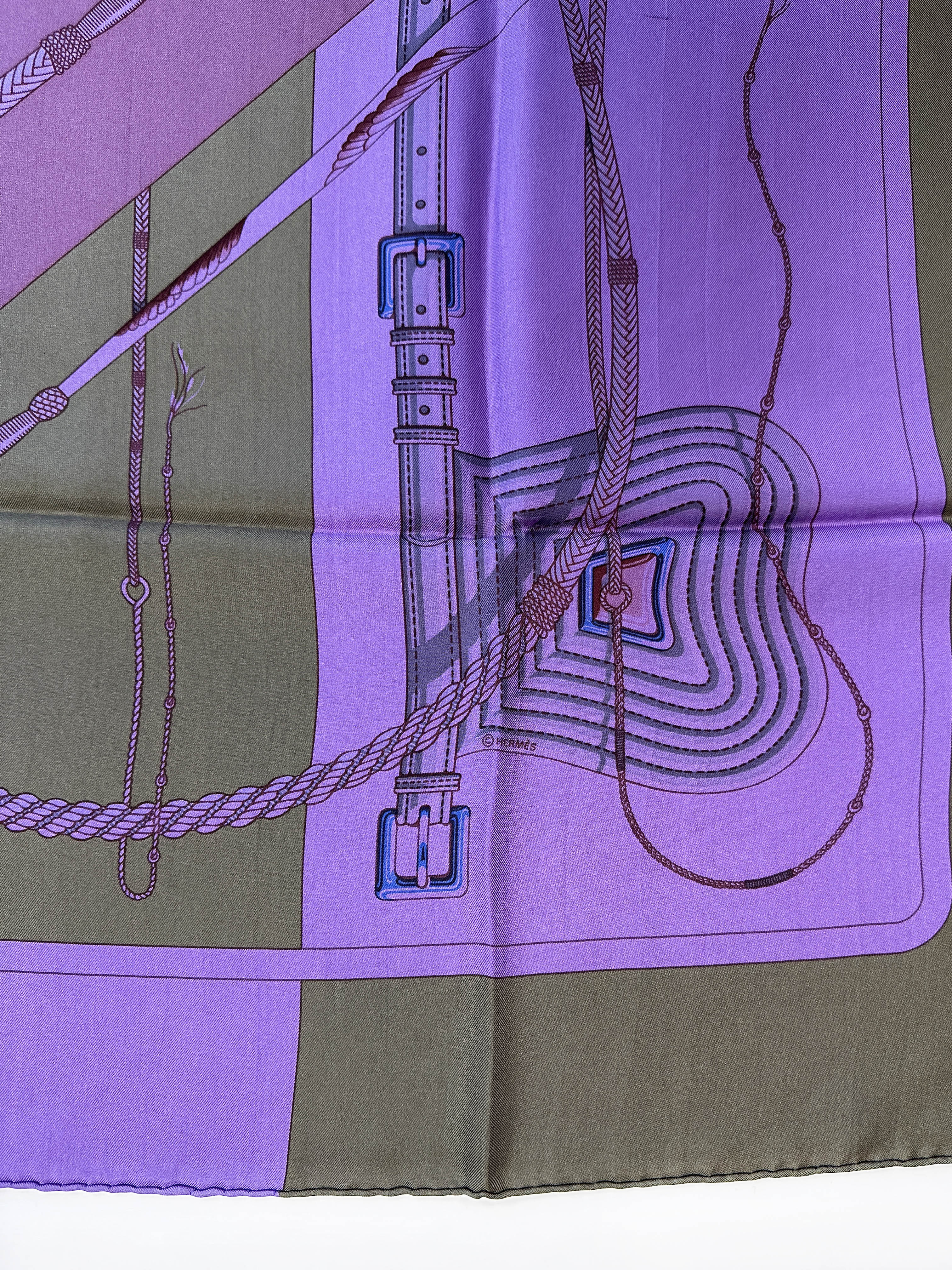 Hermès Clic-Clac Dip Dye 90