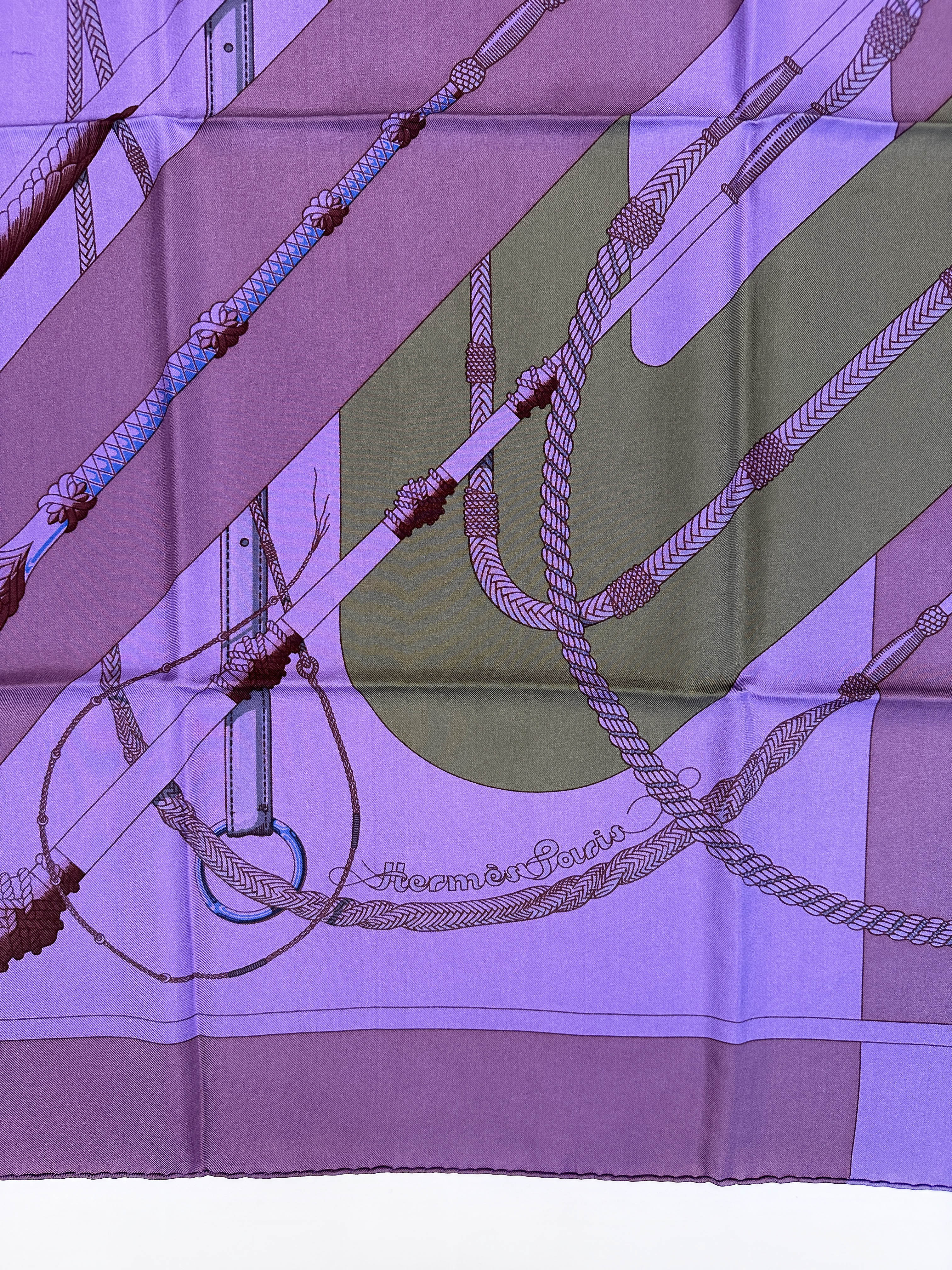 Hermès Clic-Clac Dip Dye 90