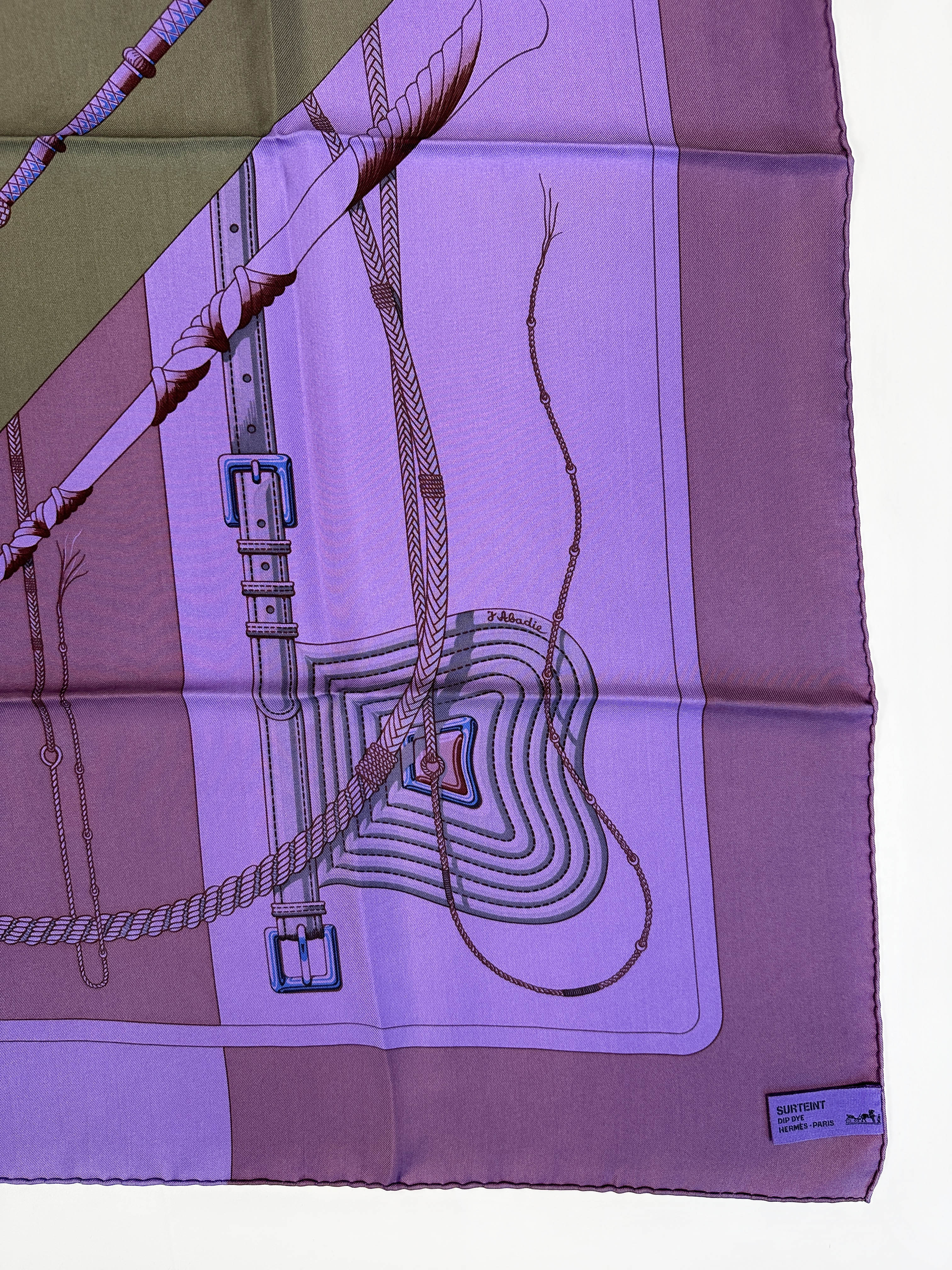 Hermès Clic-Clac Dip Dye 90