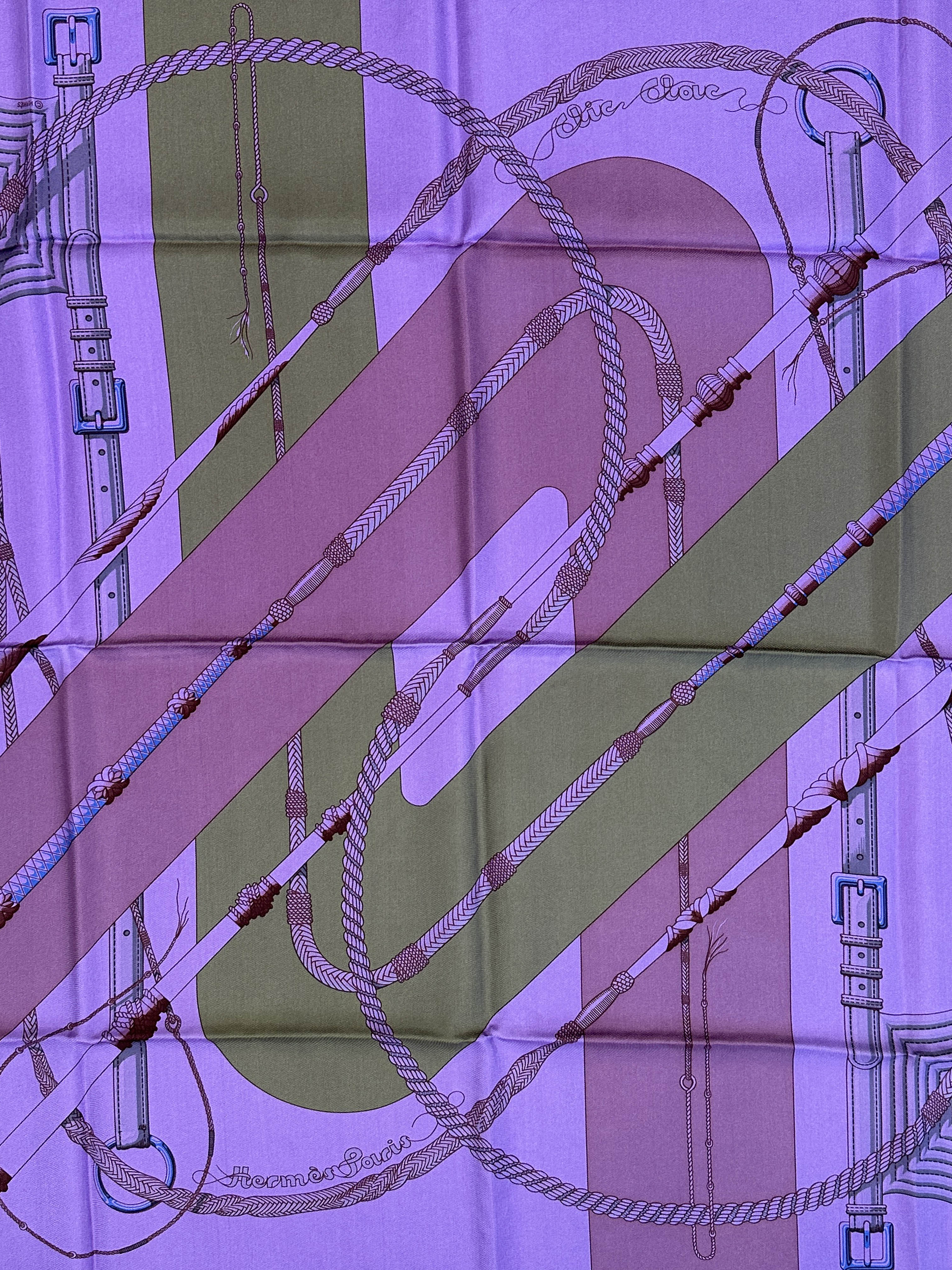 Hermès Clic-Clac Dip Dye 90