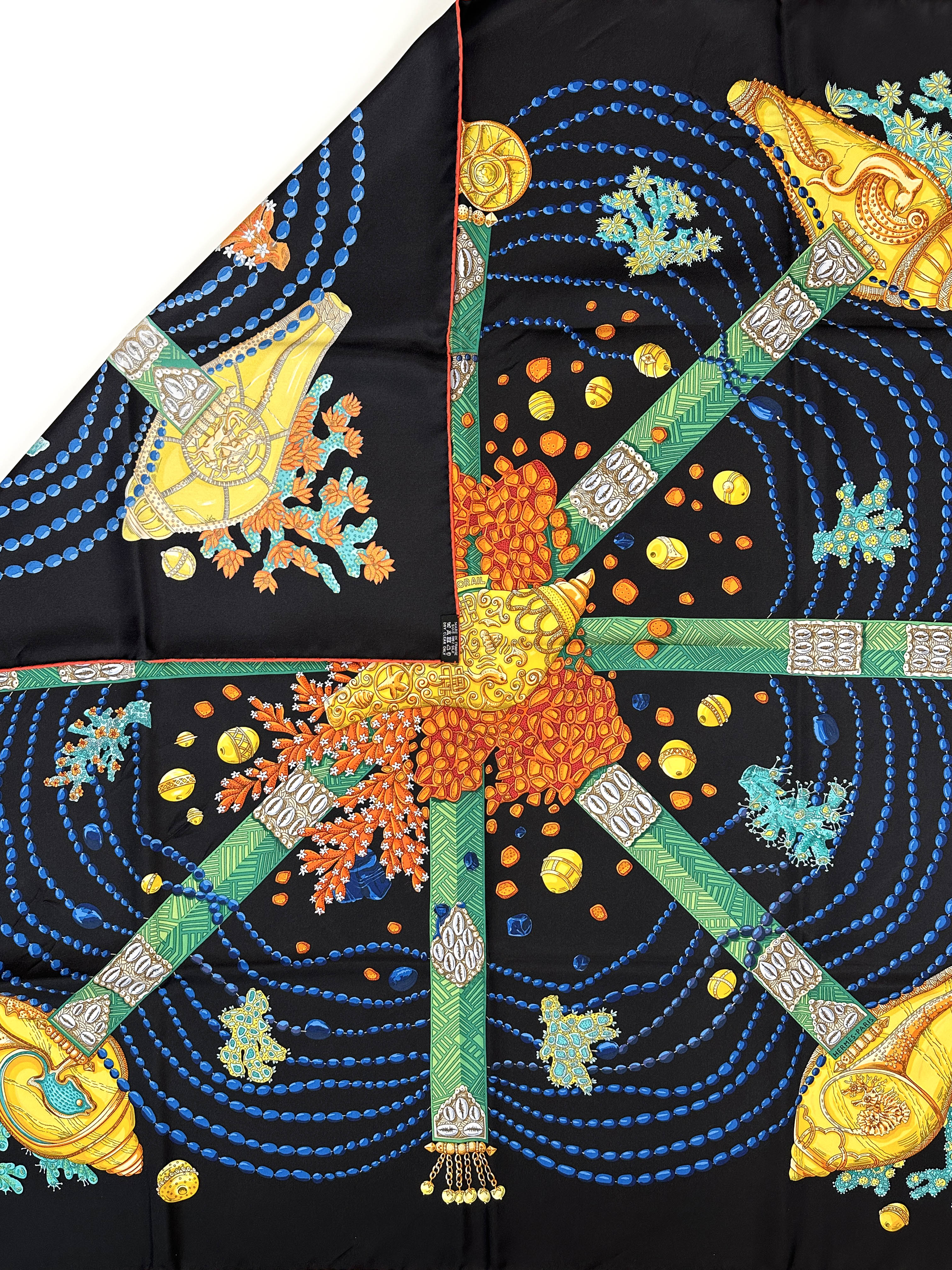 Hermès Chemins de Corail 90