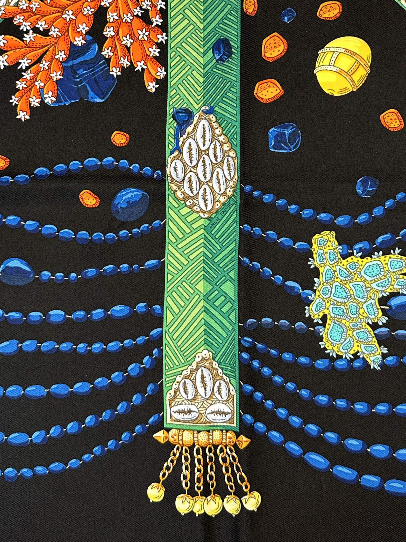 Hermès Chemins de Corail 90