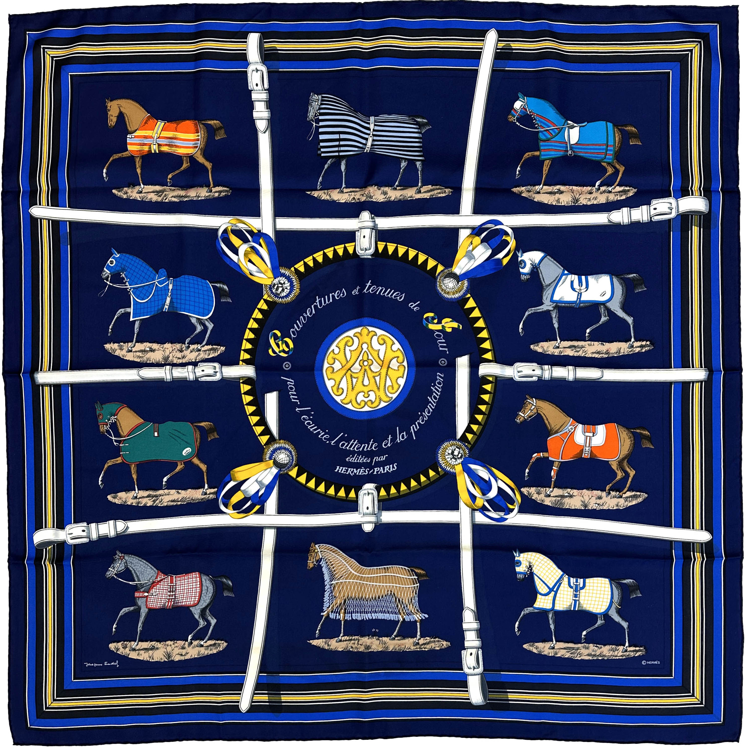 Hermès Couvertures et Tenues de Jour 90