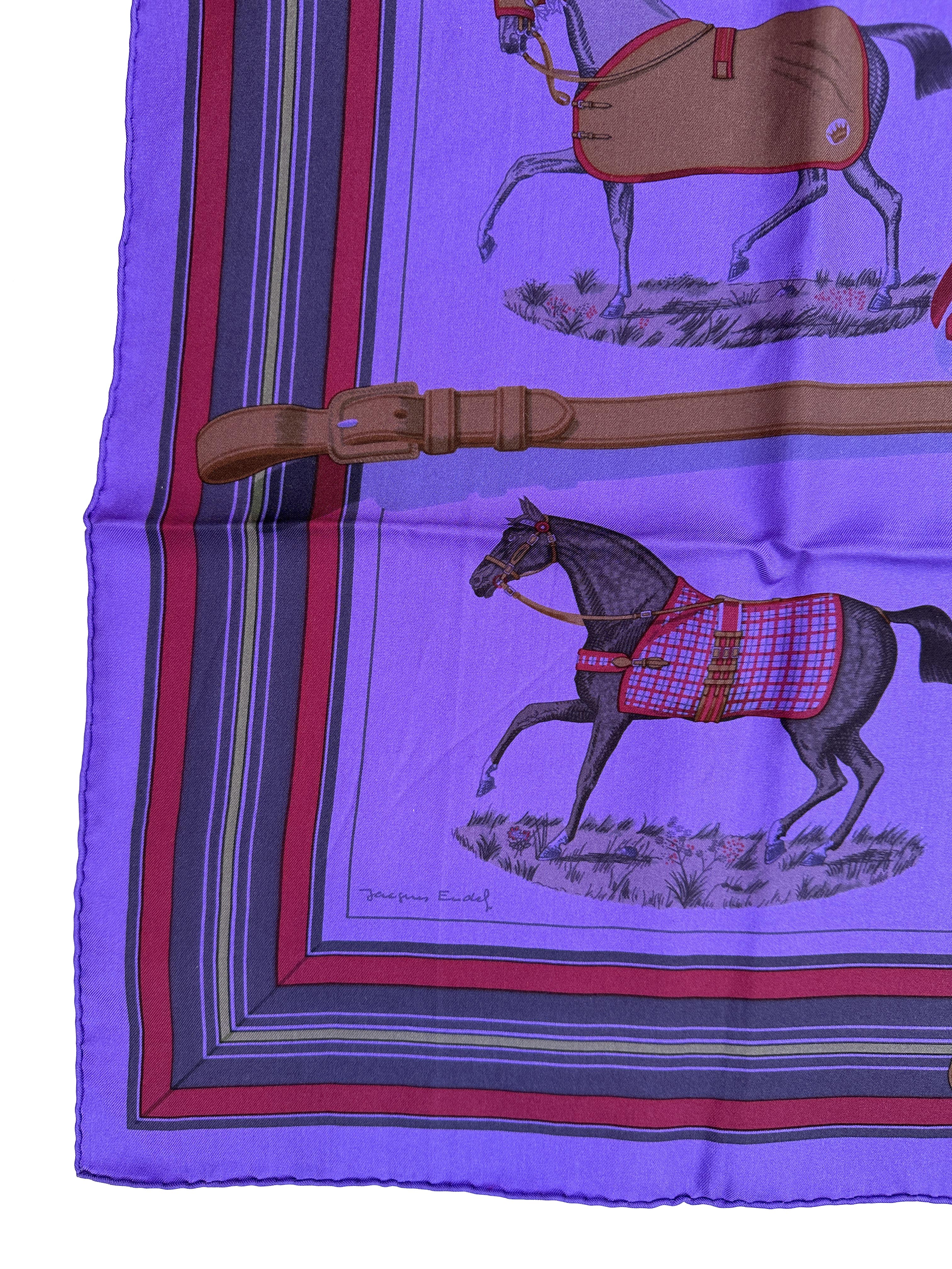 Hermès Couvertures et Tenues de Jour Dip Dye 90