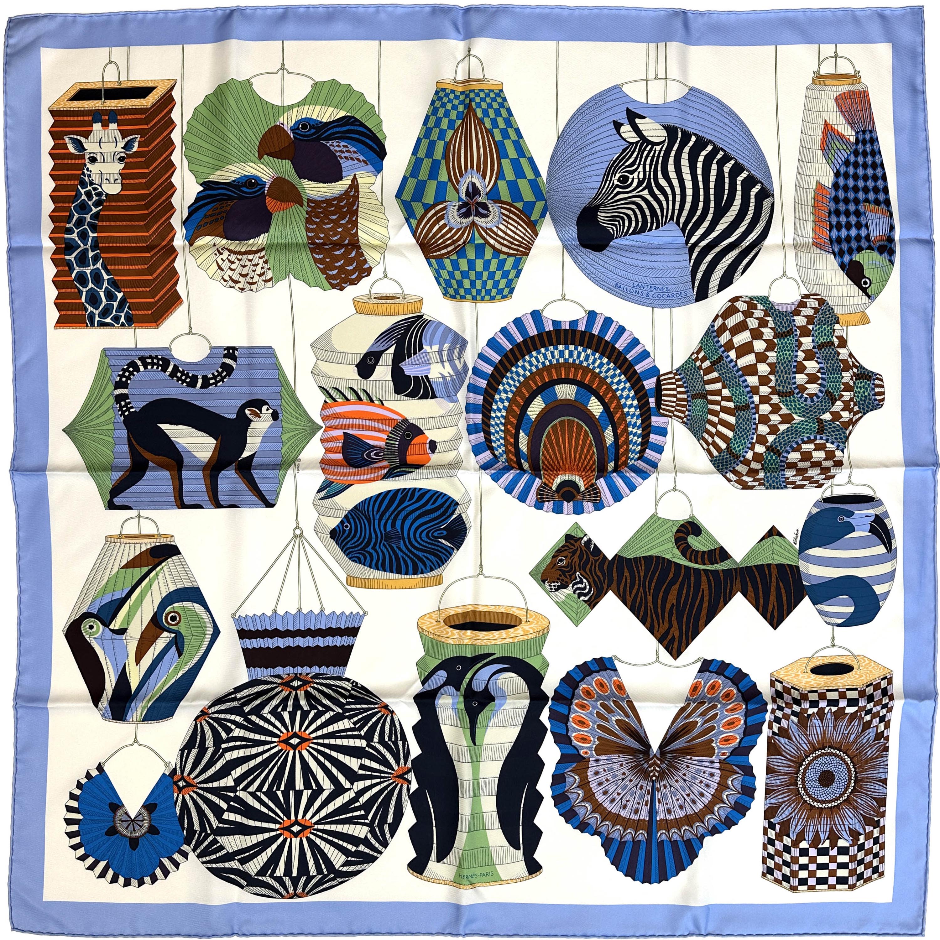 Hermès Lanternes, Ballons et Cocardes 90