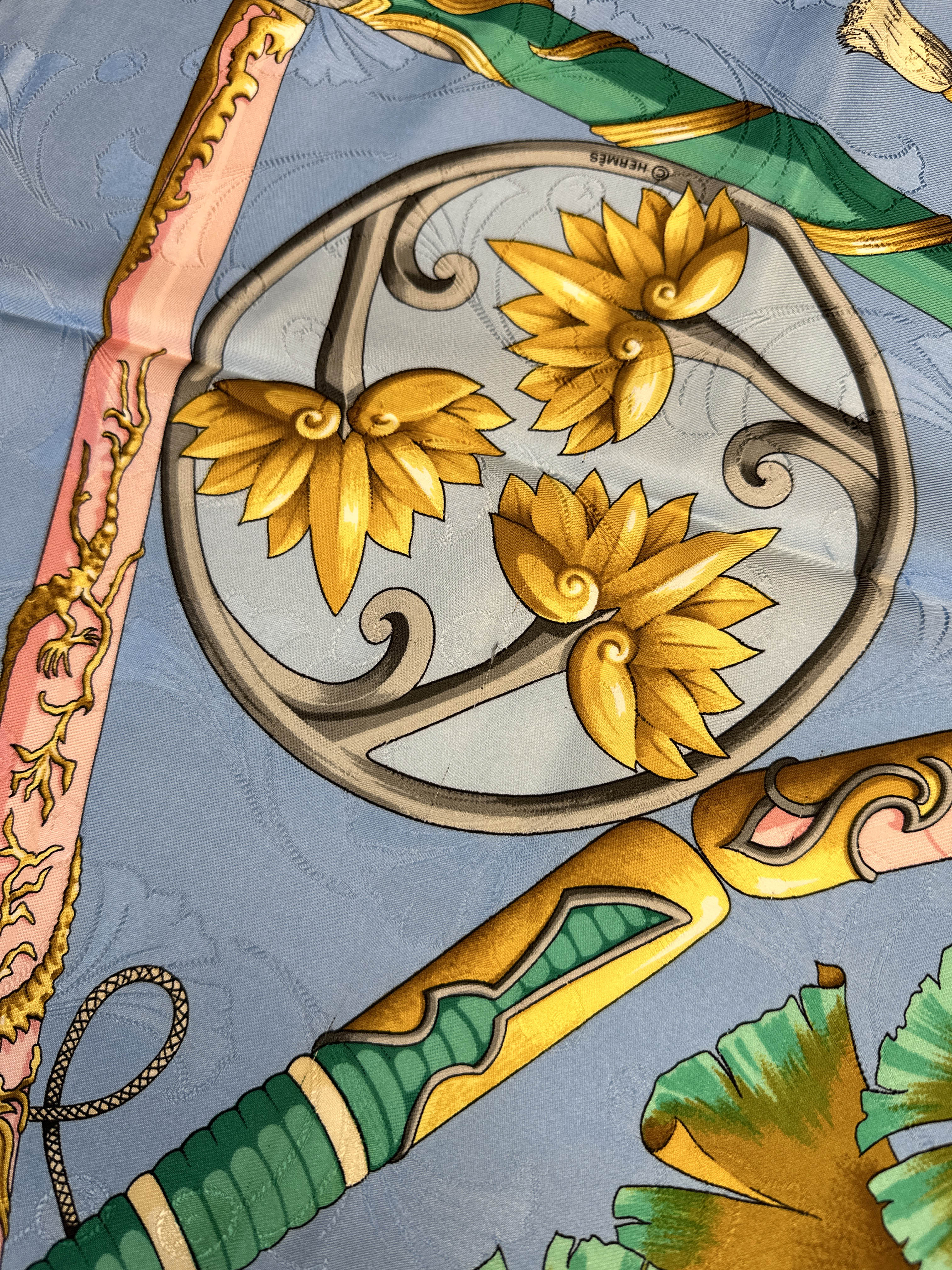 Hermès Daimyo Jacquard 90